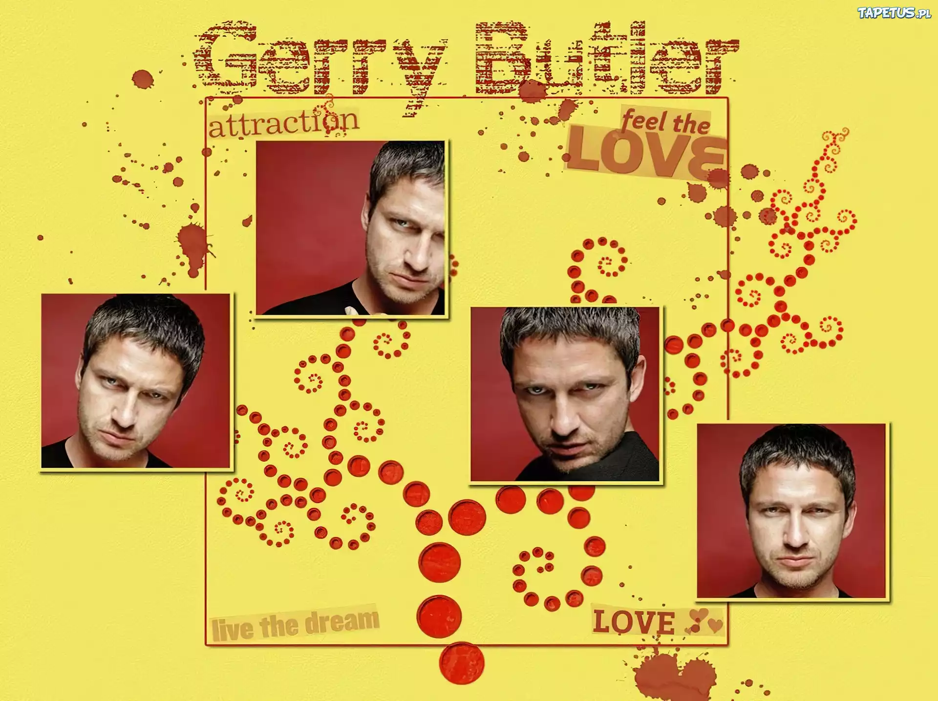 Gerard Butler,fotki, twarze