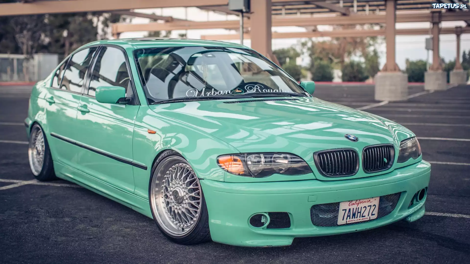 Miętowy, Samochód, BMW, E46