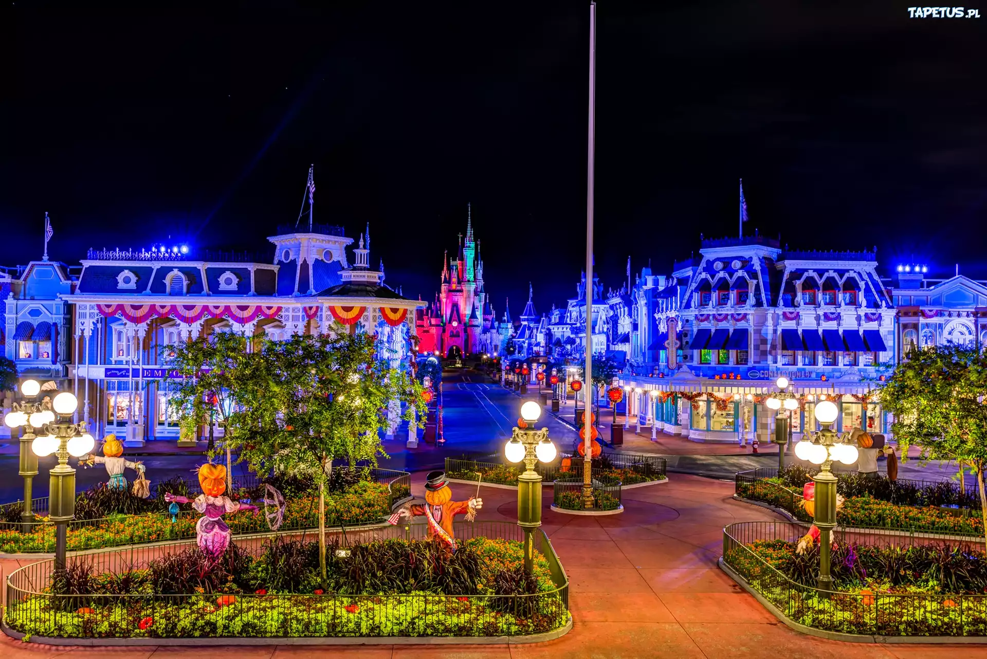 Wesołe, Miasteczko, Disneyland, Kalifornia