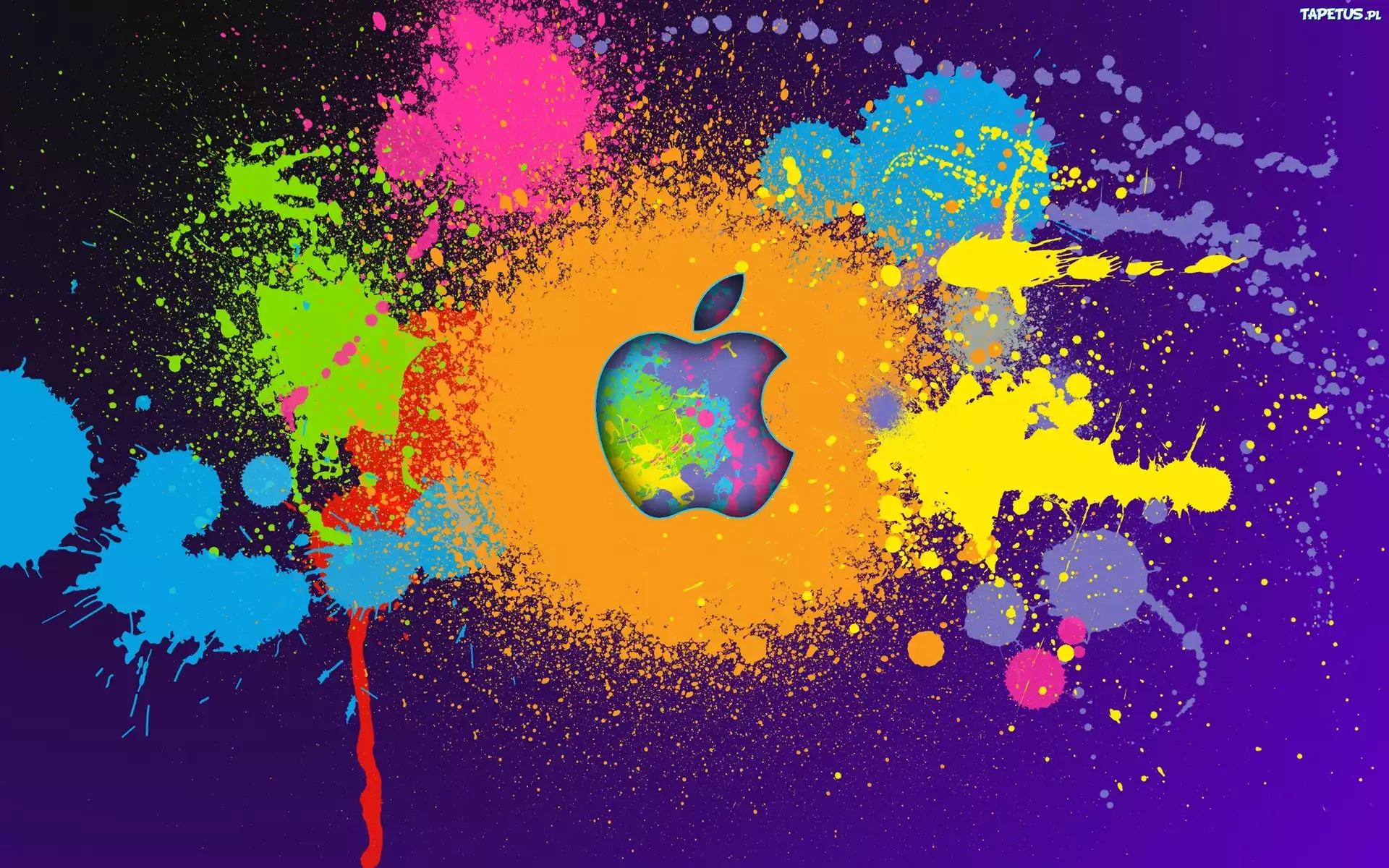 Logo, Apple, Graffiti