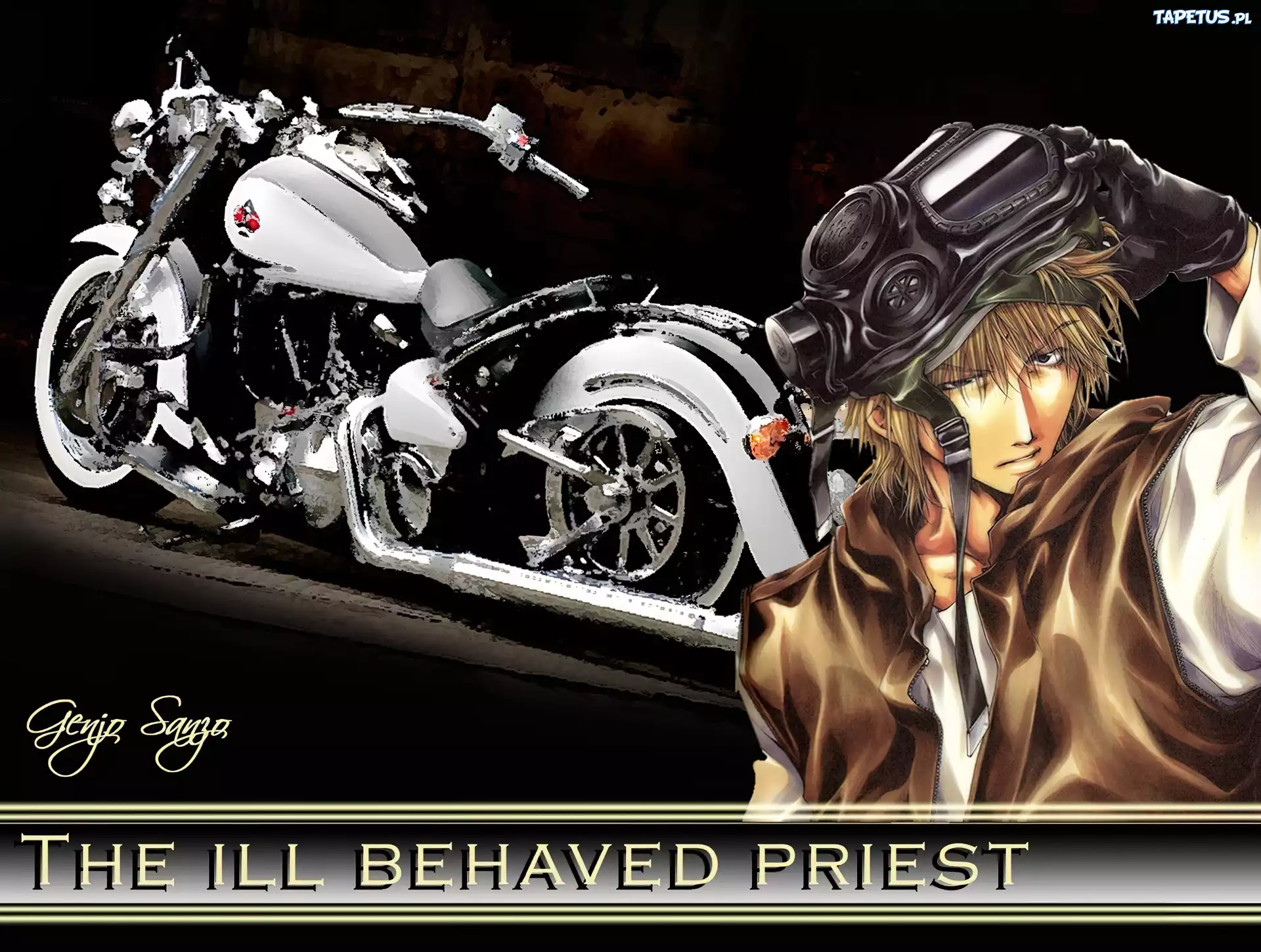 Saiyuki, maska, motor