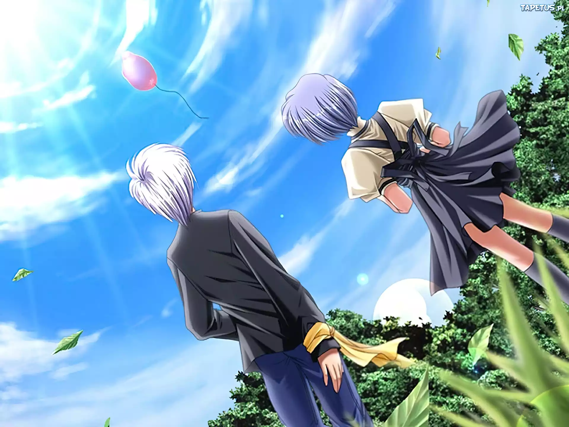 Air, ludzie, balony