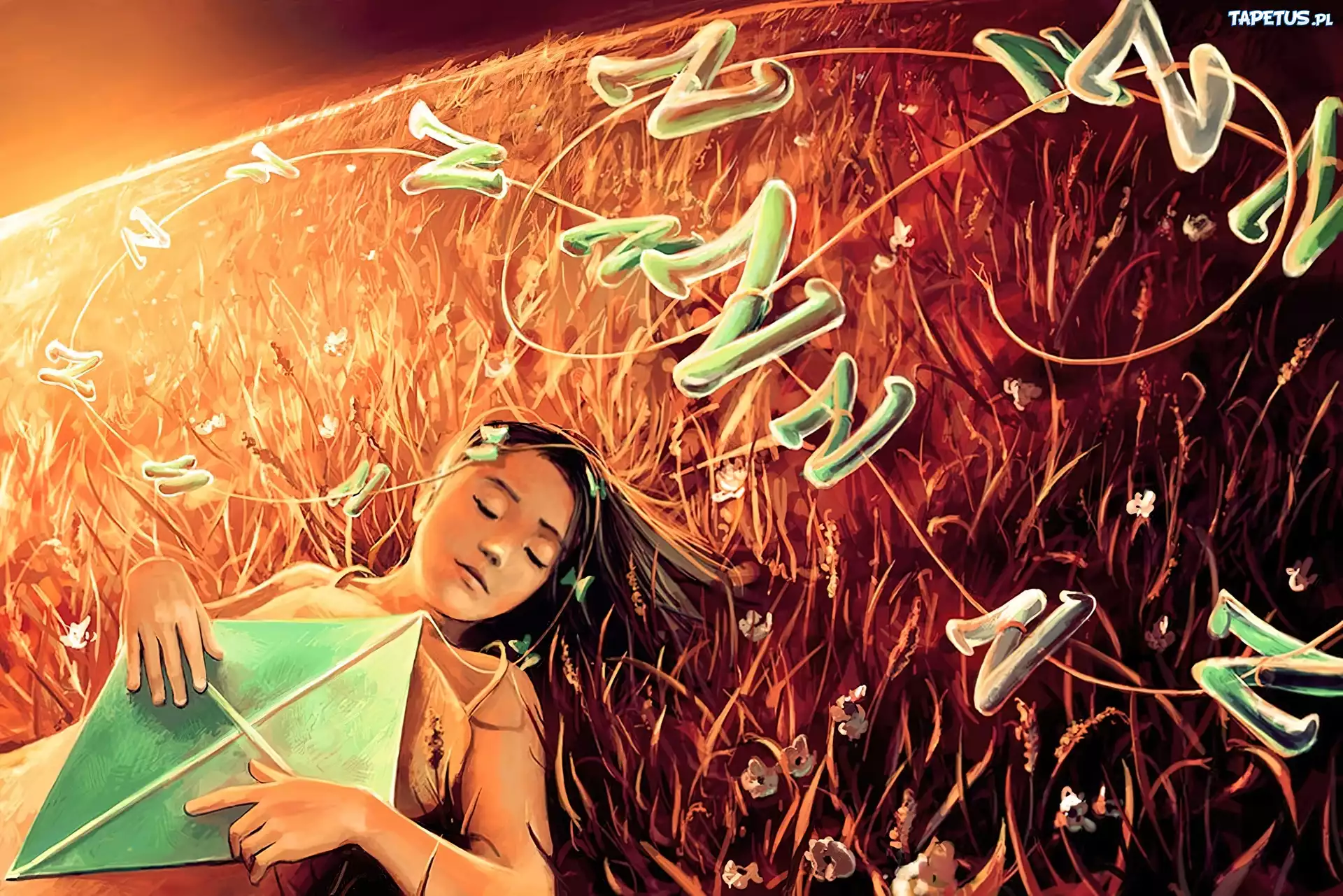 Cyril Rolando, Dziewczynka, Latawiec, Sen