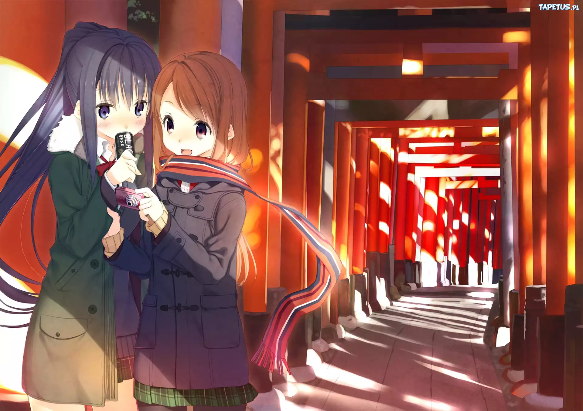 Dziewczyny, Droga, Anime
