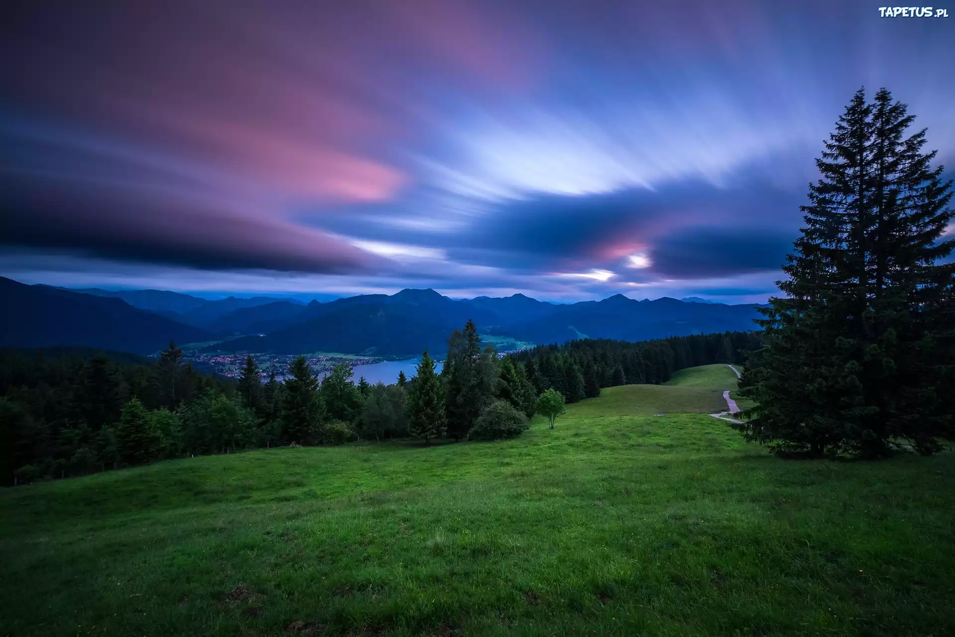 Tegernsee, Niemcy, Alpy Bawarskie