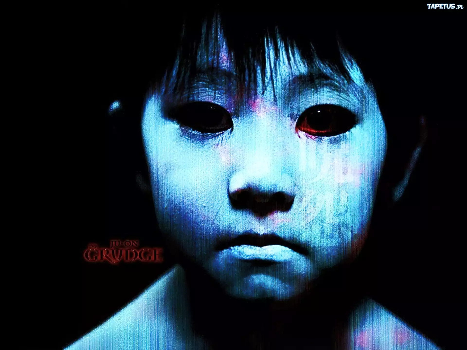 The Grudge, dziecko, Azjata, twarz, oczy