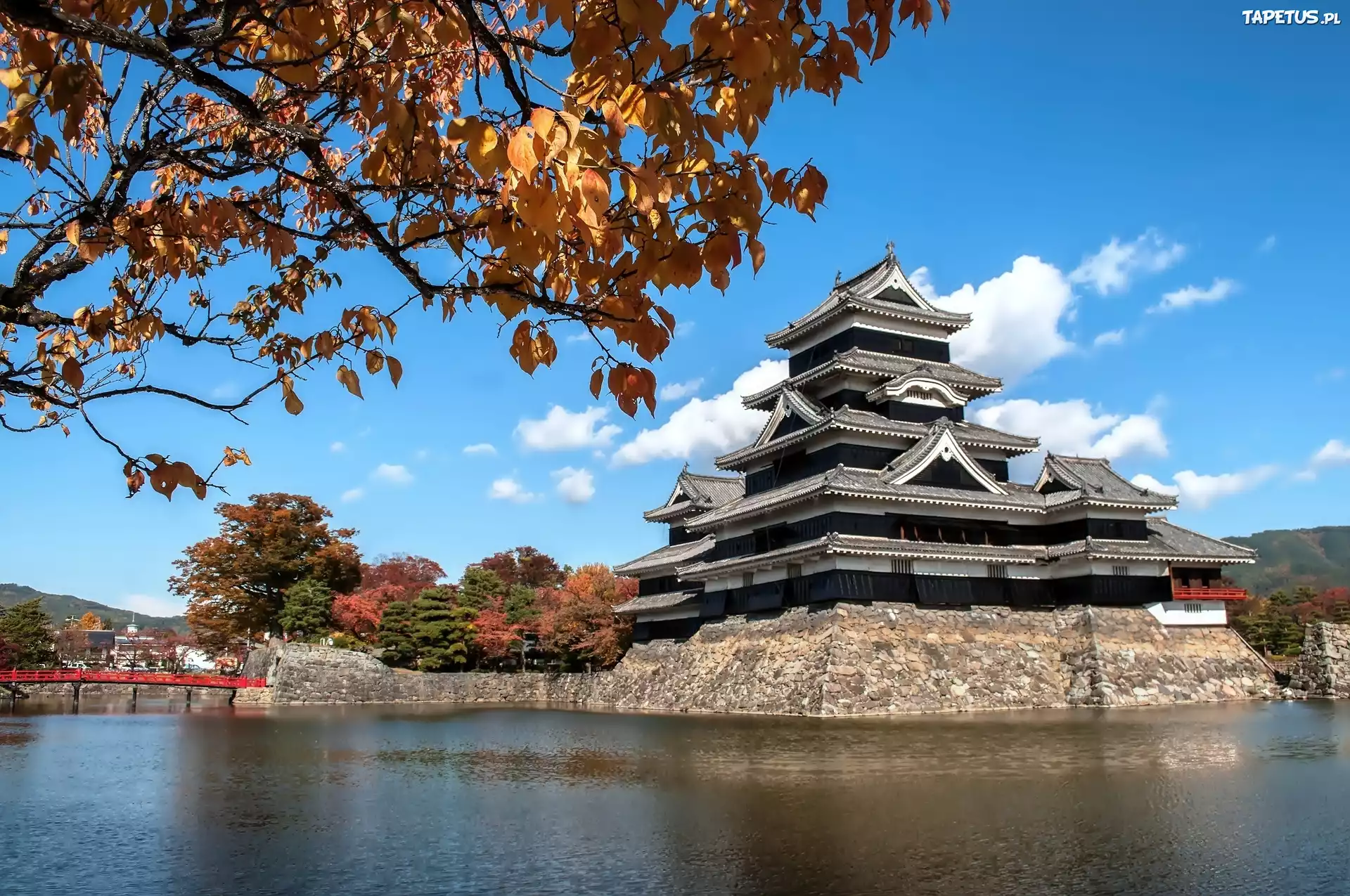 Zamek, Matsumoto, Japonia