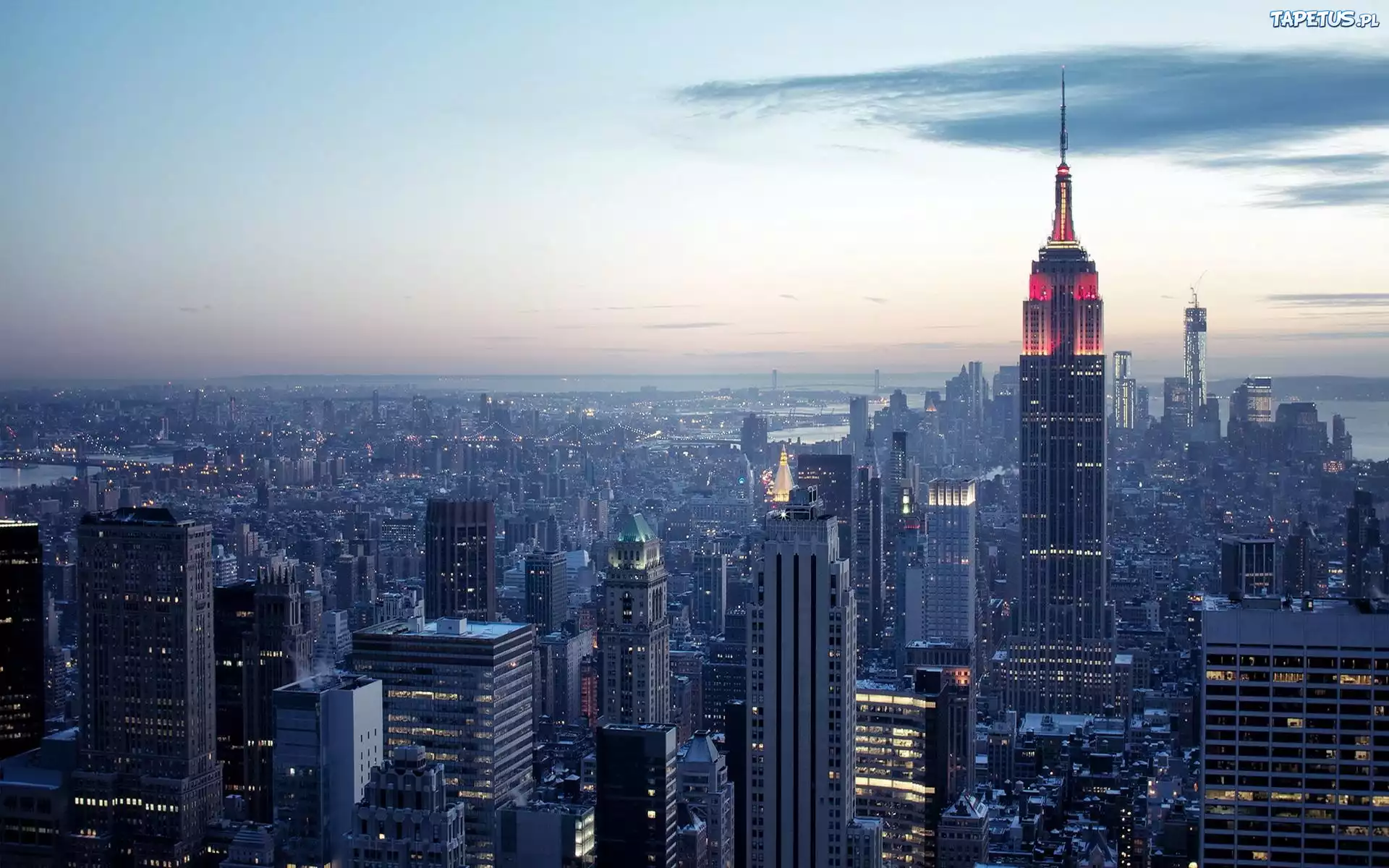 Empire State Building, Drapacze Chmur, Stany Zjednoczone, Nowy Jork