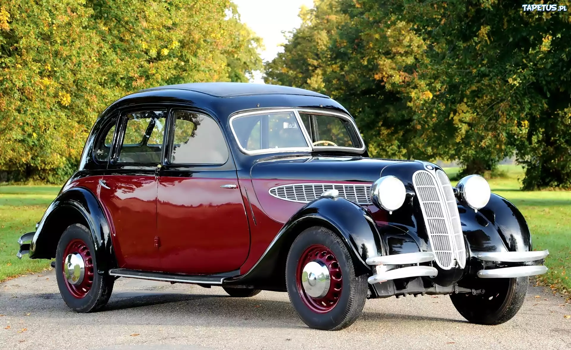 Samochód, Zabytkowy, BMW 326, 1936
