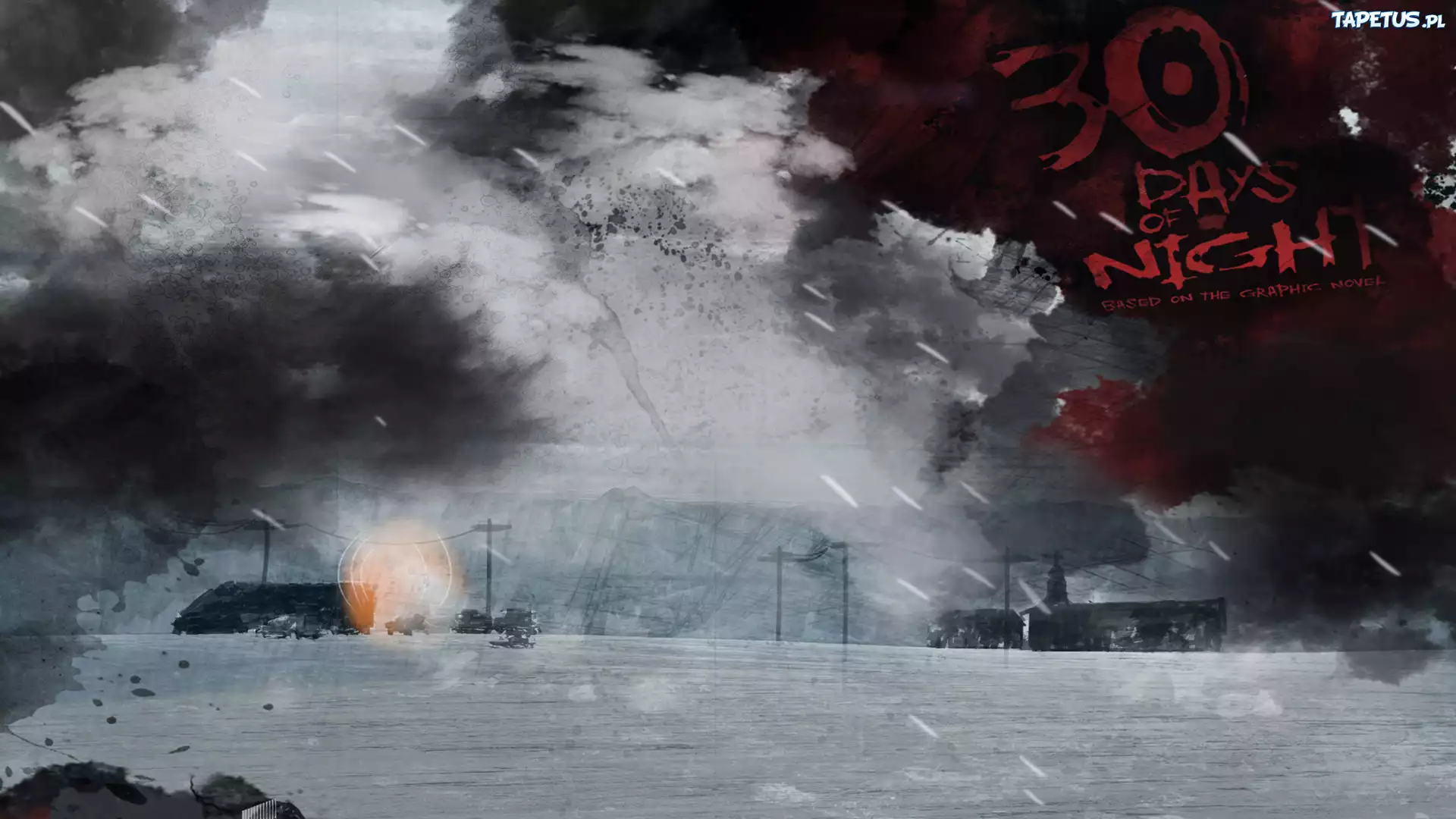 30 Days Of Night, tytuł, zima