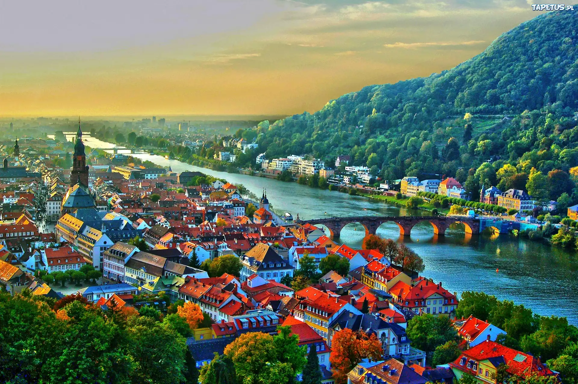 Heidelberg, Niemcy, Panorama