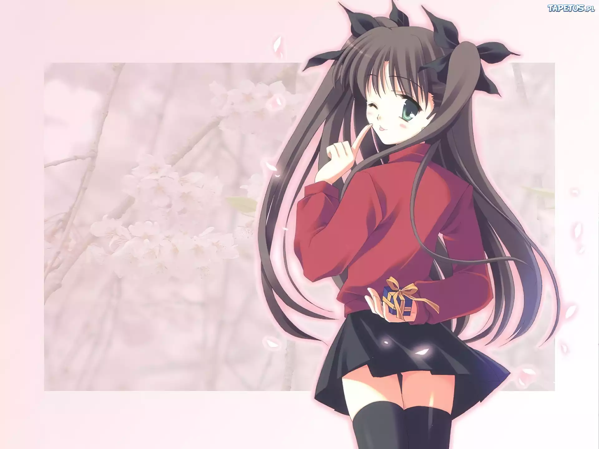 prezent, Fate Stay Night, dziewczyna