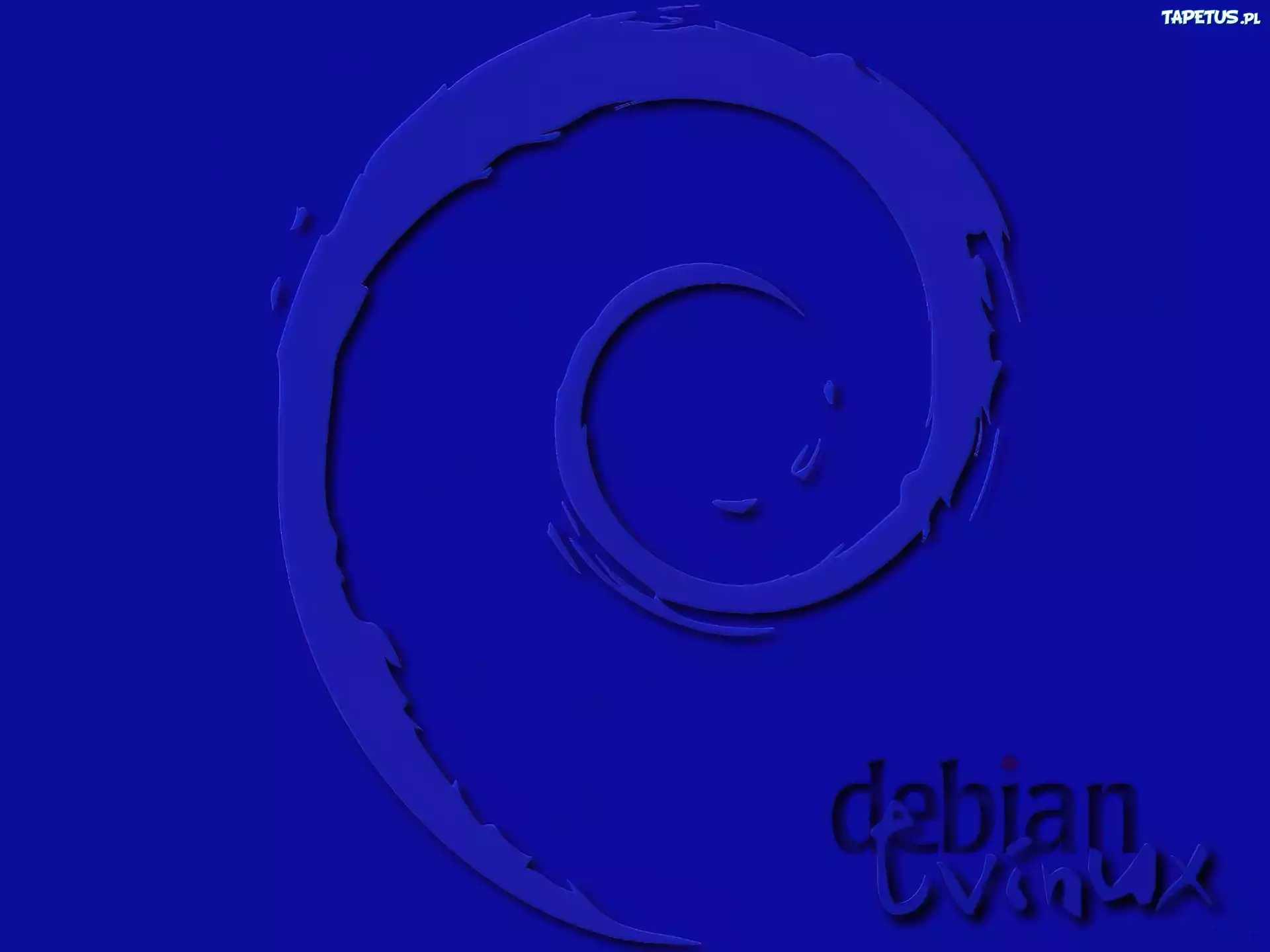 Linux Debian, zawijas, muszla, ślimak