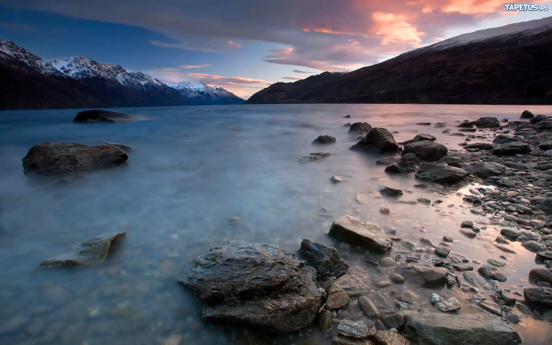 природа река Новая Зеландия без смс
