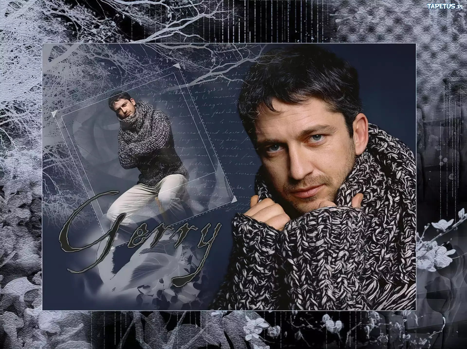 Gerard Butler,sweter