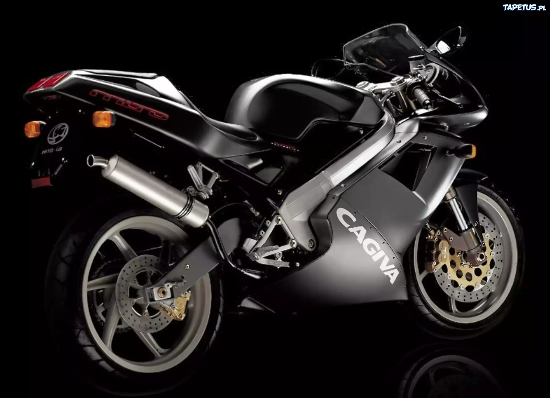 Cagiva Mito 125,czarny