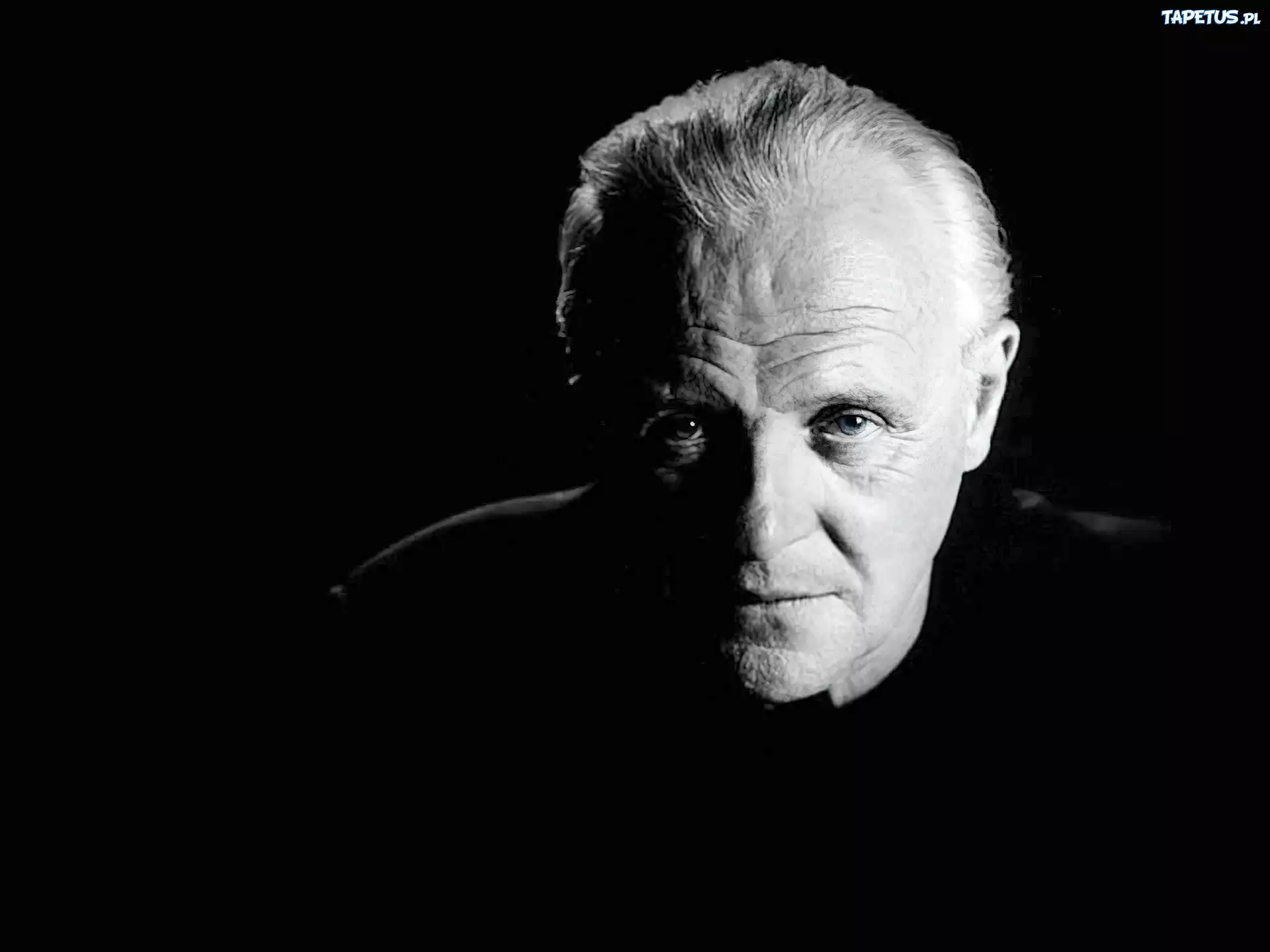 Anthony Hopkins,siwe, włosy