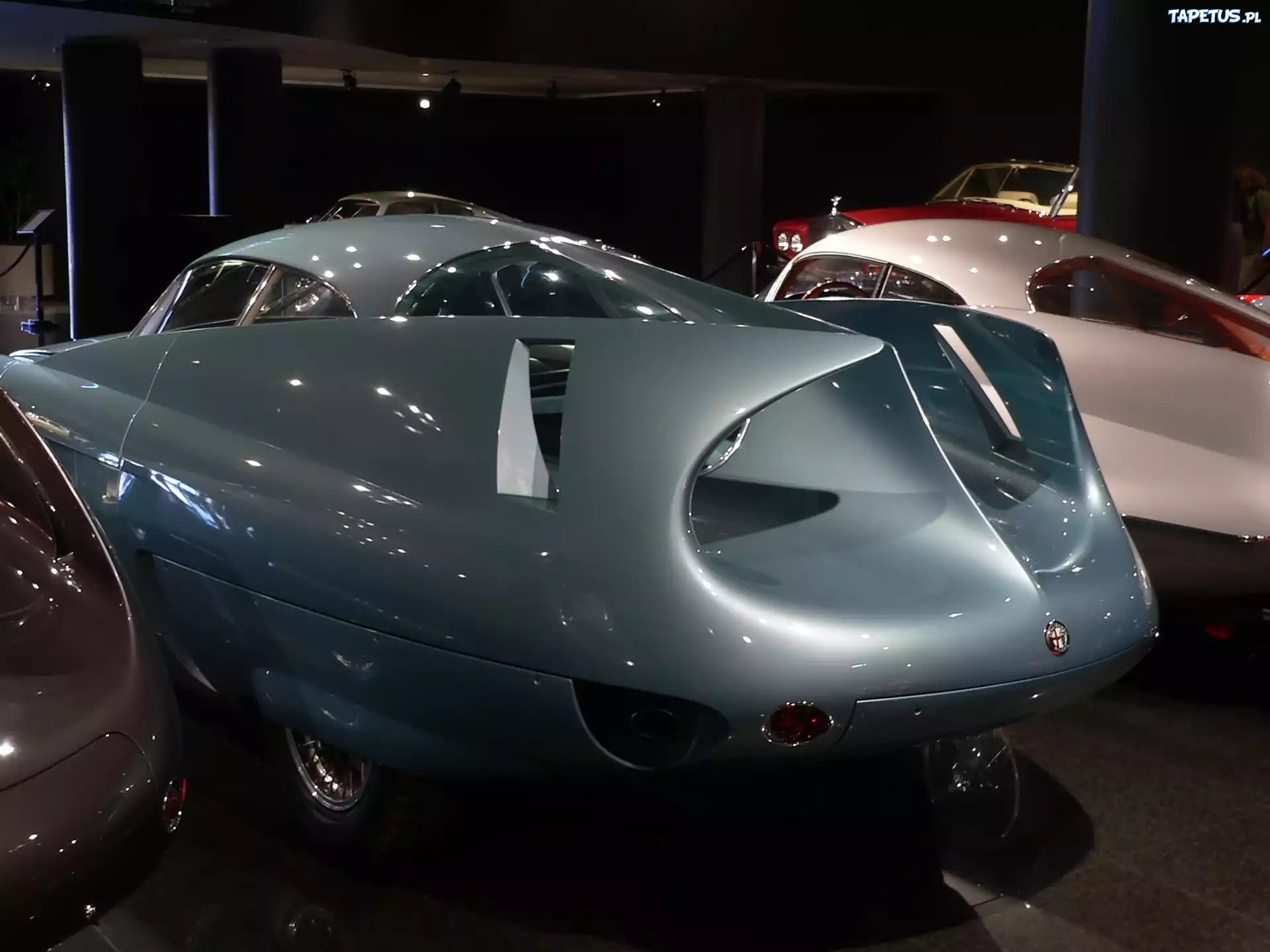 Alfa Romeo,tył samochodu