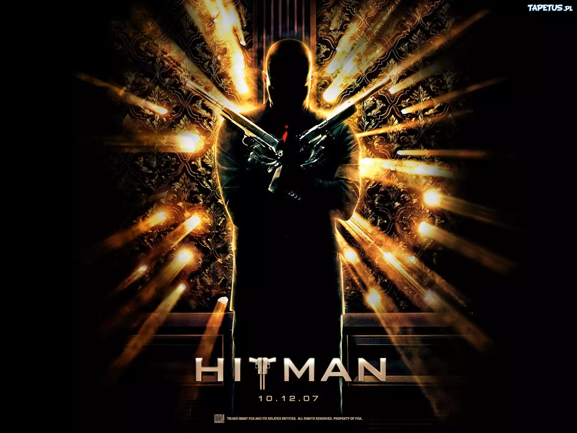 Hitman, postać, pistolet
