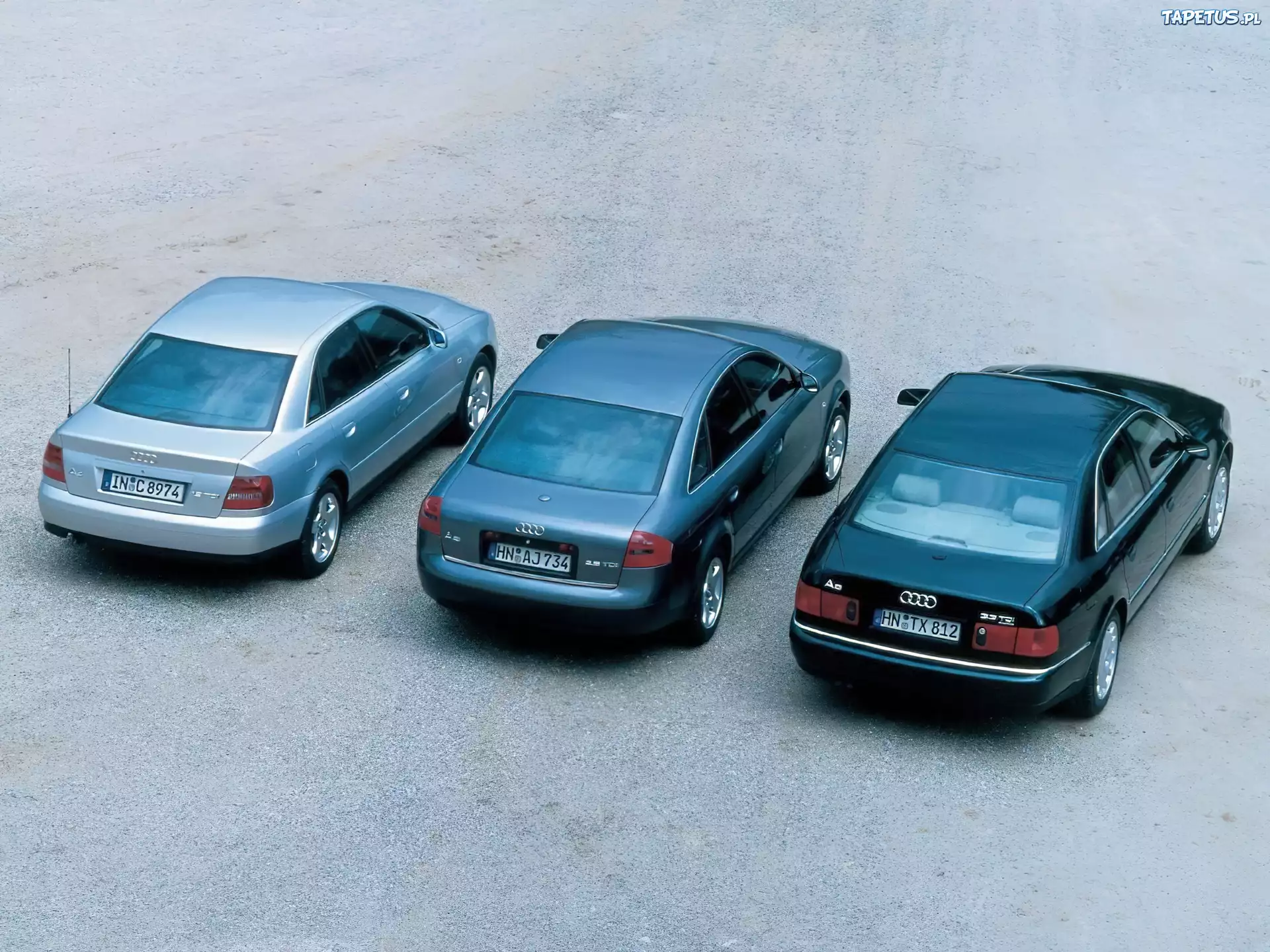 Audi A4, B5, Audi A6, C5, Audi A8, D2