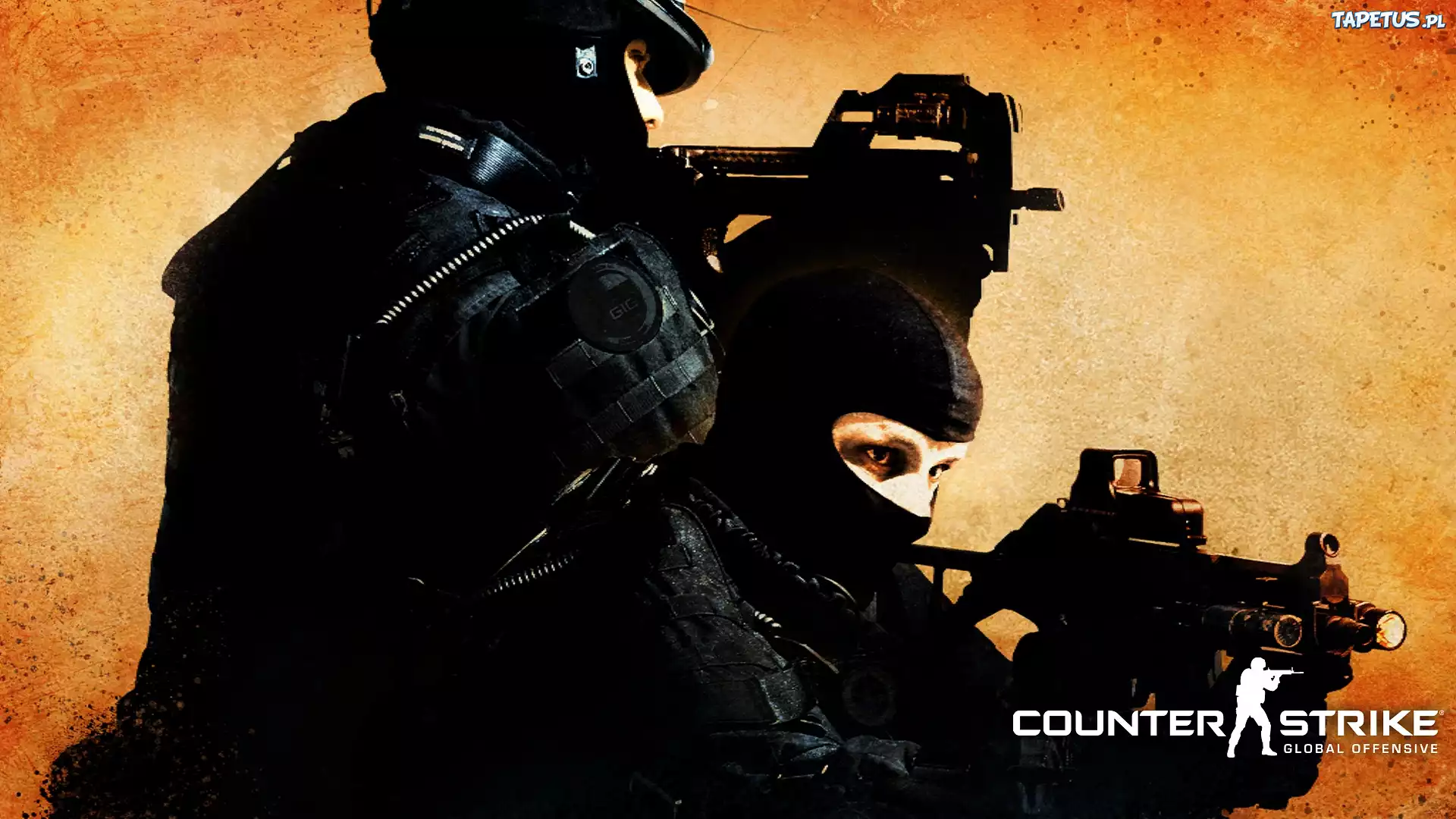 Counter Strike GO, Dwaj, Antyterroryści, Pomarańczowy