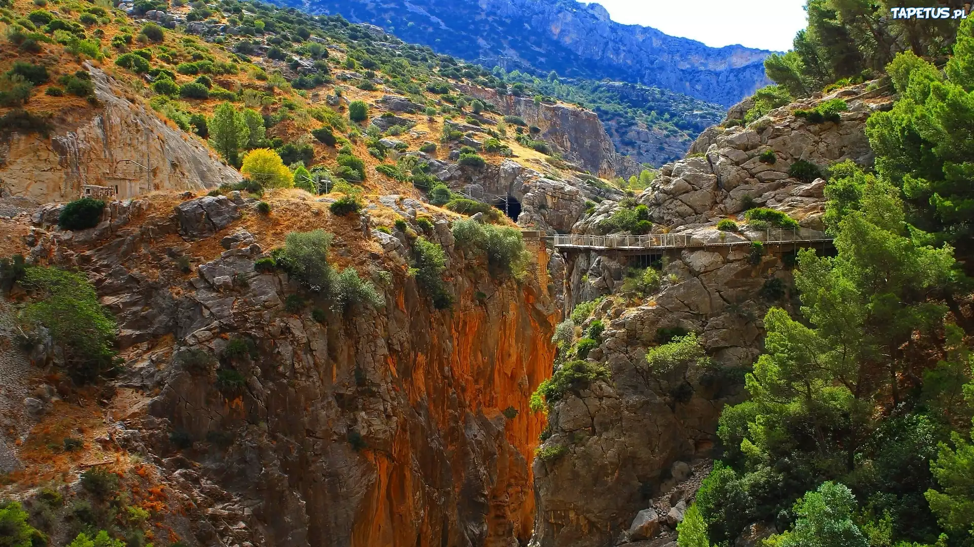 Hiszpania, Andaluzja, Góry, Skały