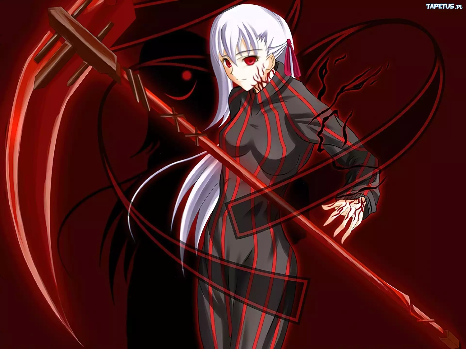 kij, Fate Stay Night, kobieta, wojowniczka
