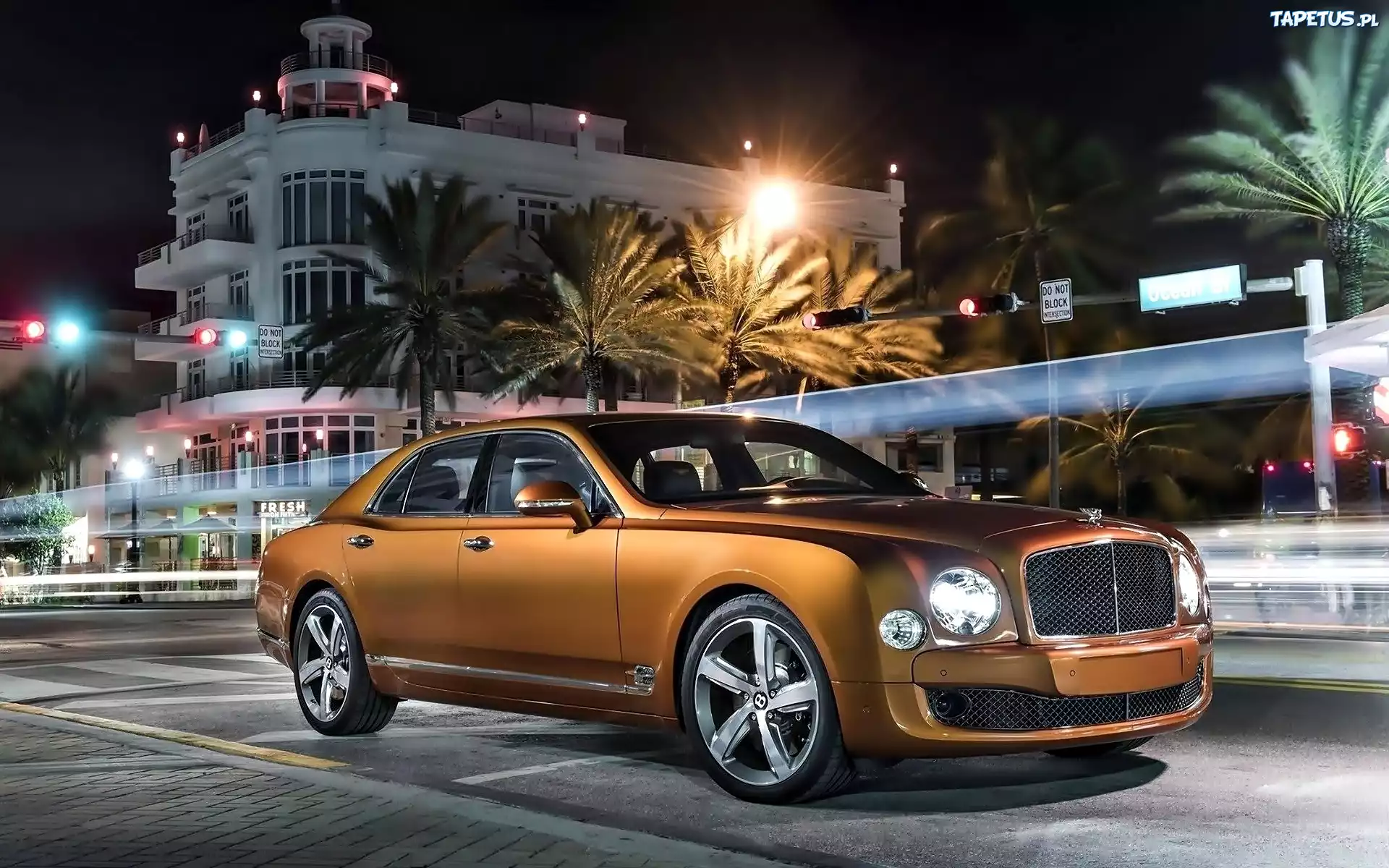 Bentley, Mulsanne, Samochód, Miasto, Ulica