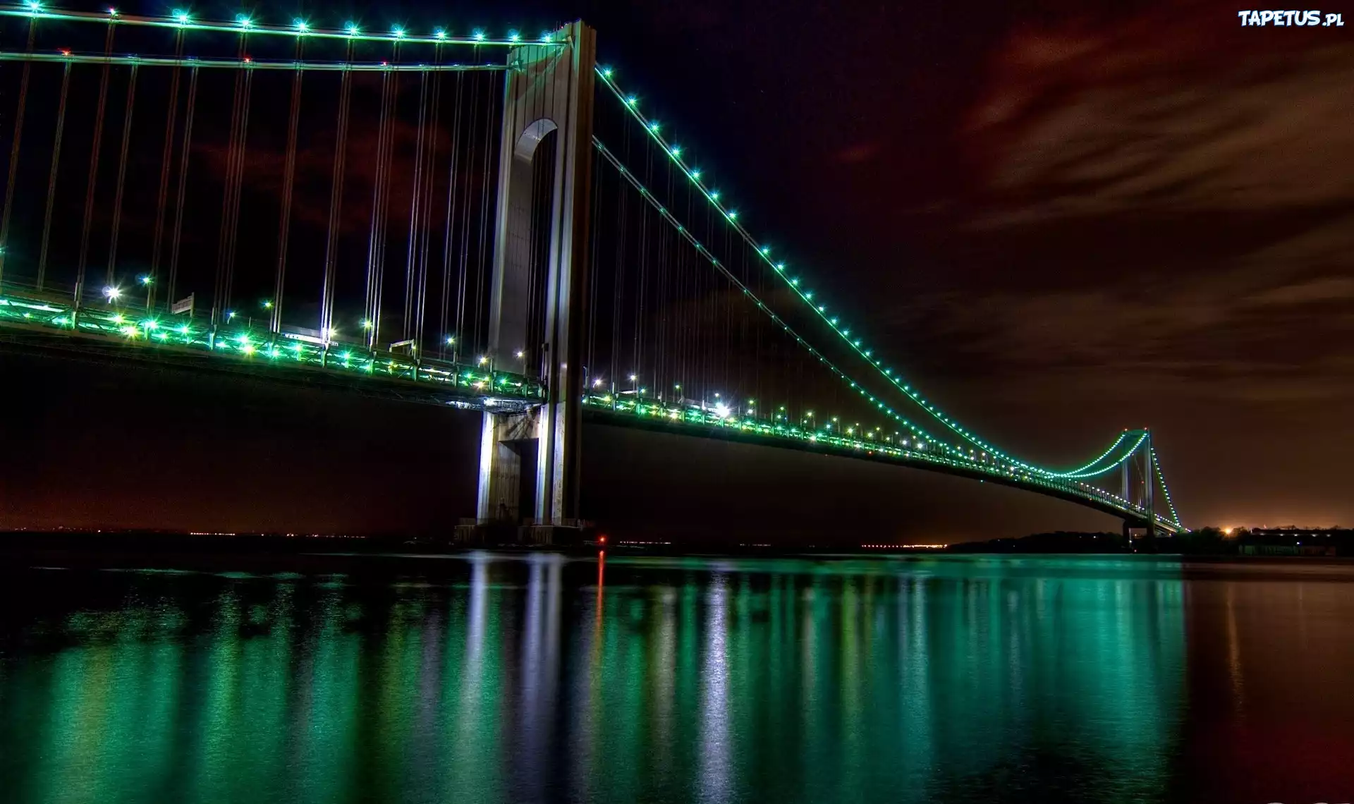 Most Golden Gate, San Francisco, Noc