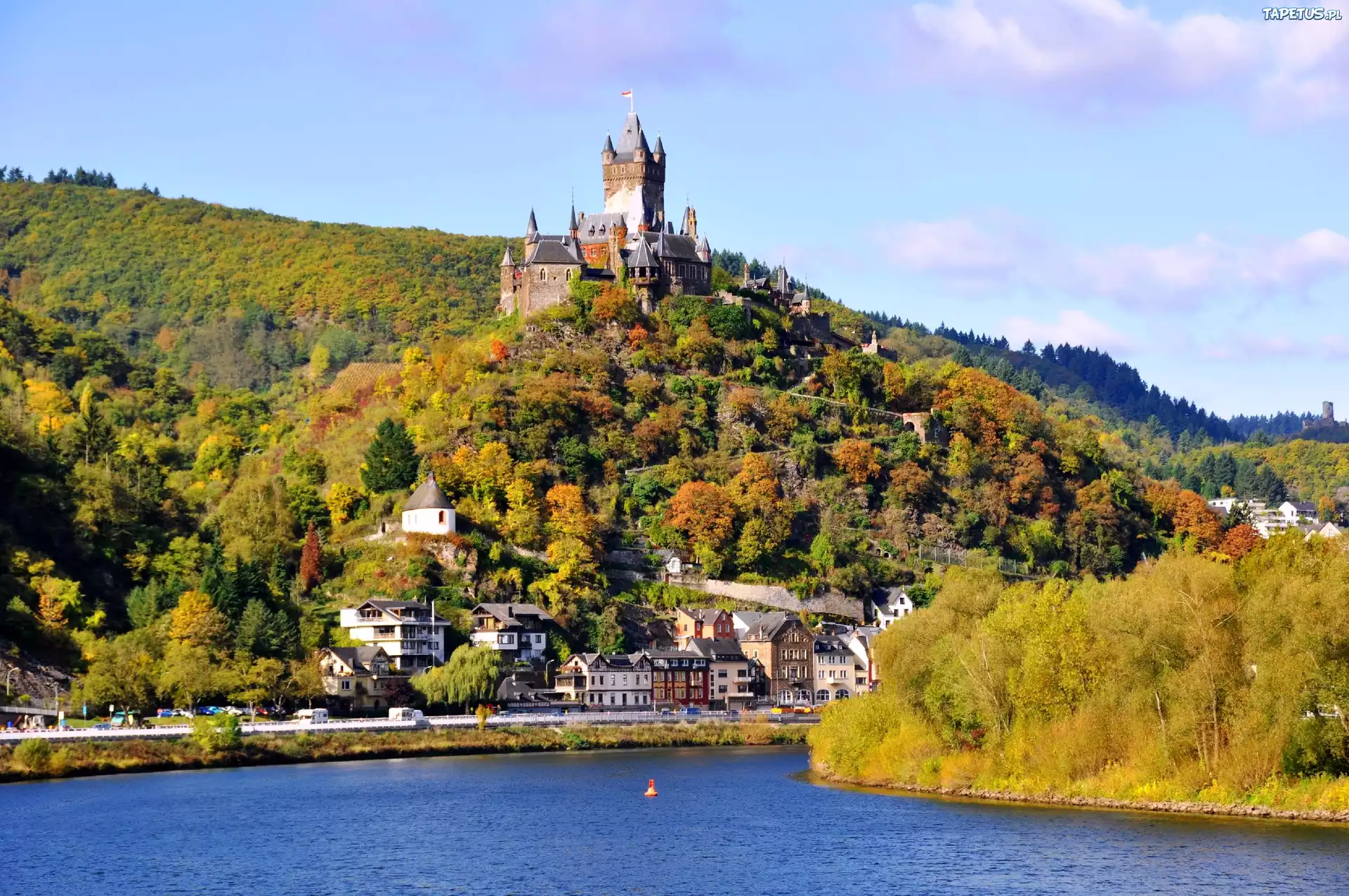 Zamek, Reichsburg, Cochem, Niemcy