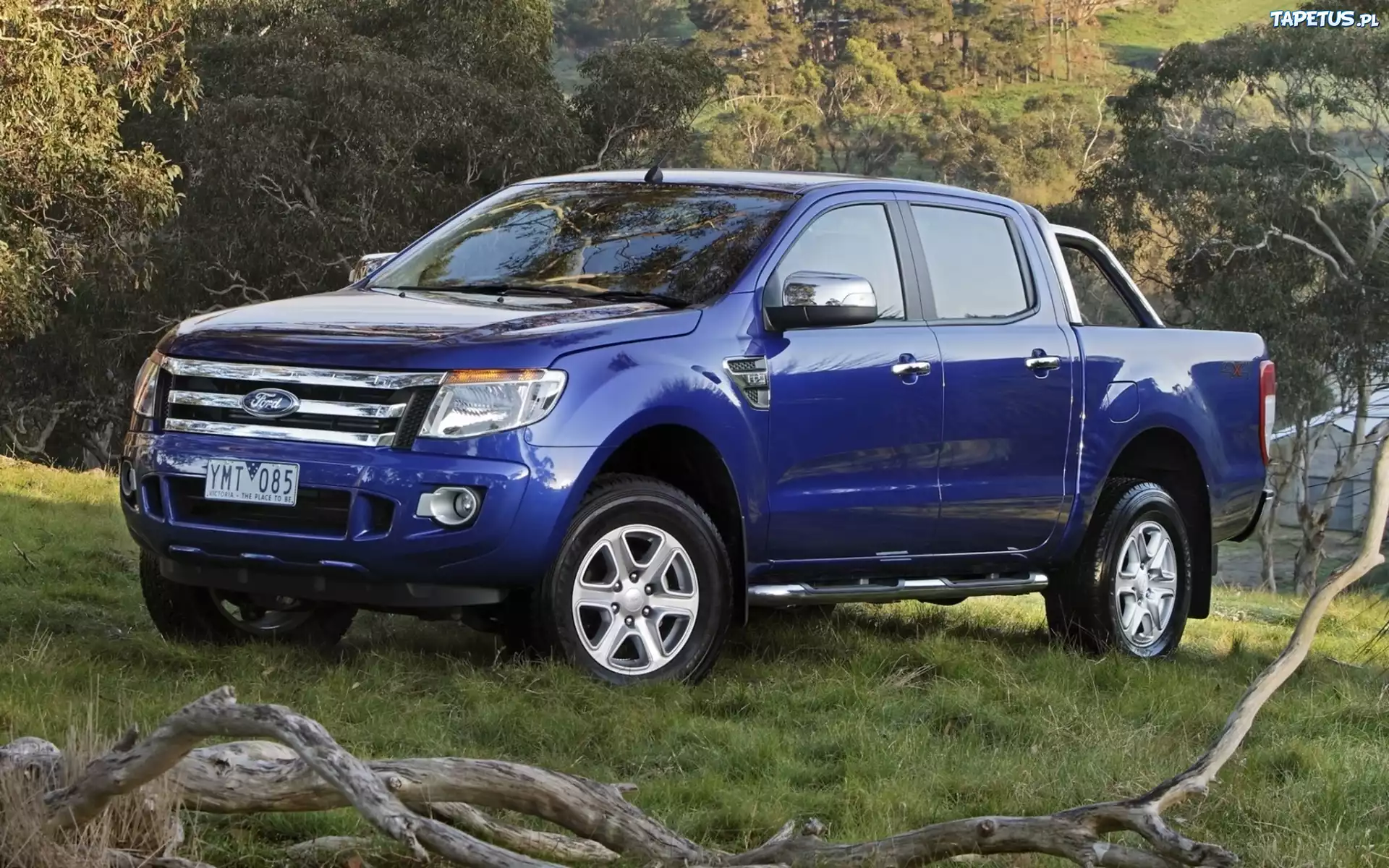 синий автомобиль джип ford new ranger загрузить