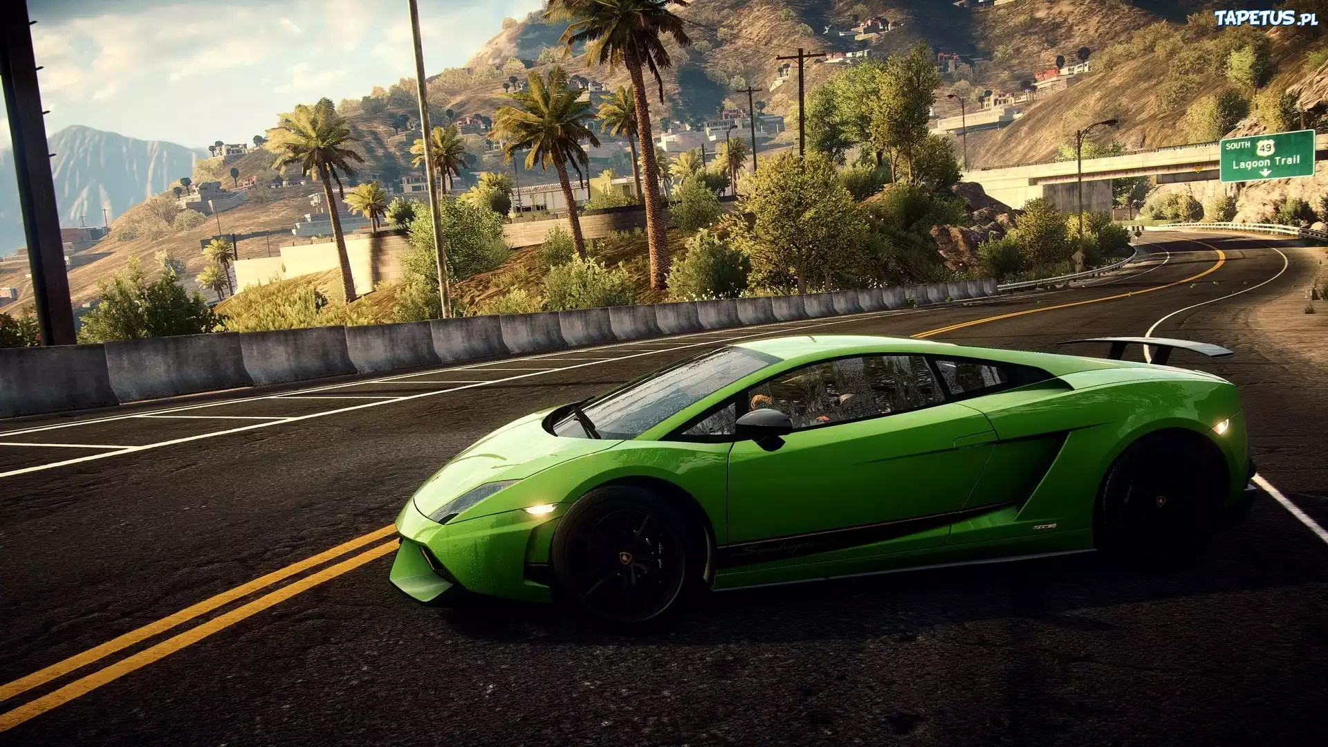 Droga, Zielone, Lamborghini