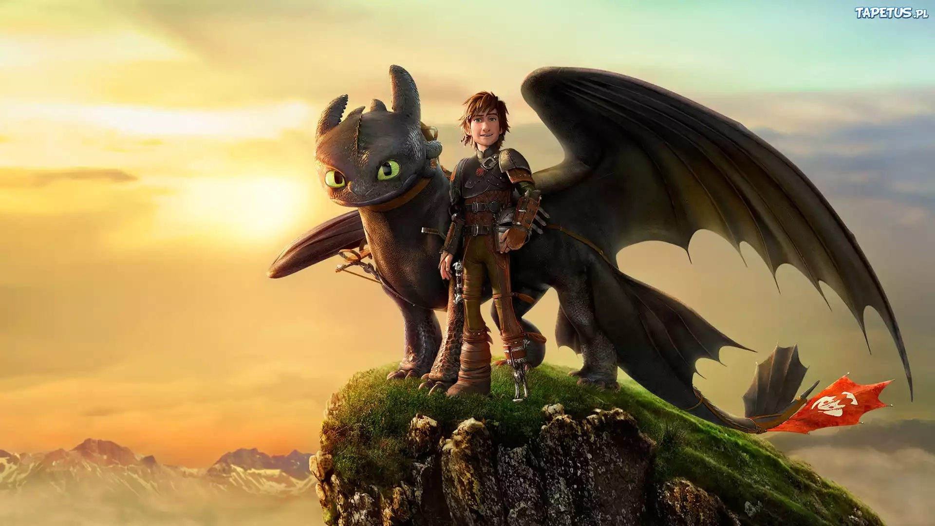 Jak Wytresować Smoka 2, 2014, Film, Animowany, Smok, Człowiek