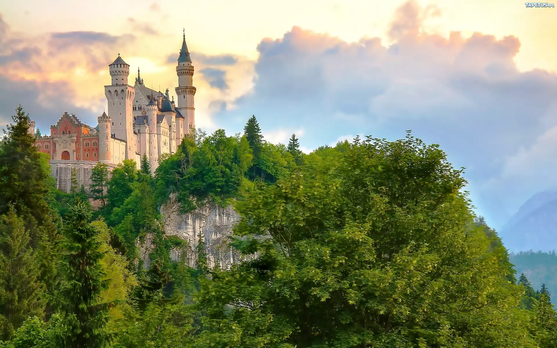Zamek, Neuschwanstein, Niemcy
