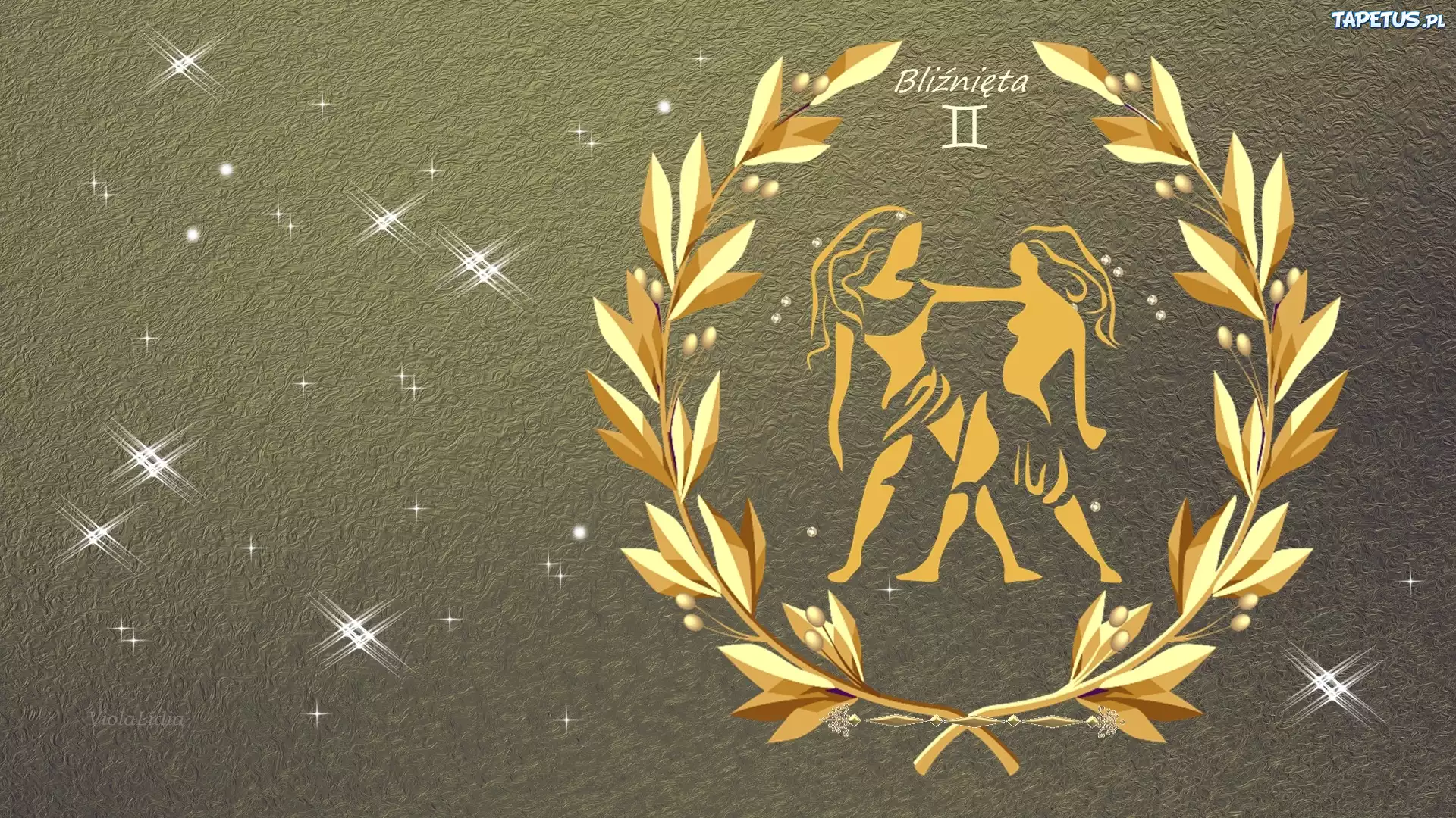 Grafika, Znak, Zodiak, Bliźnięta