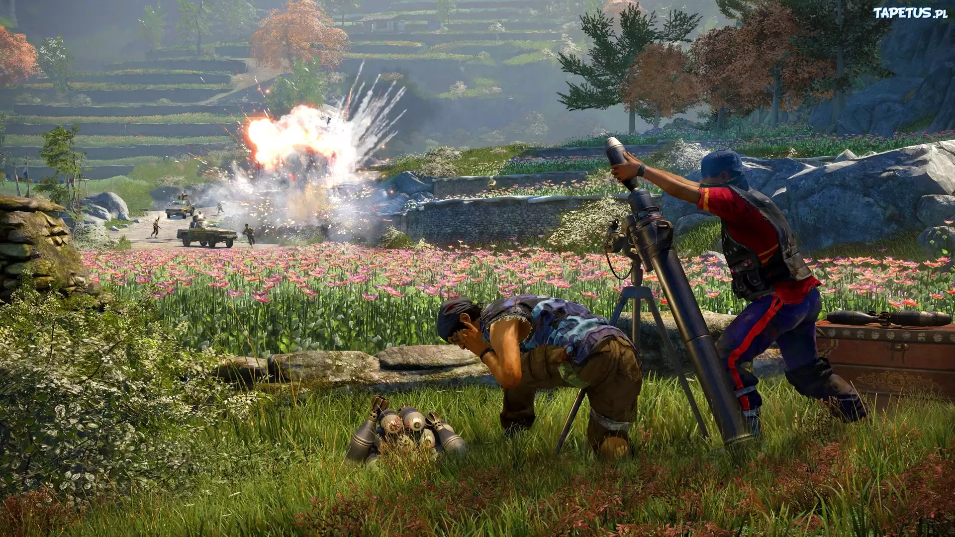 Far Cry 4, Wybuch