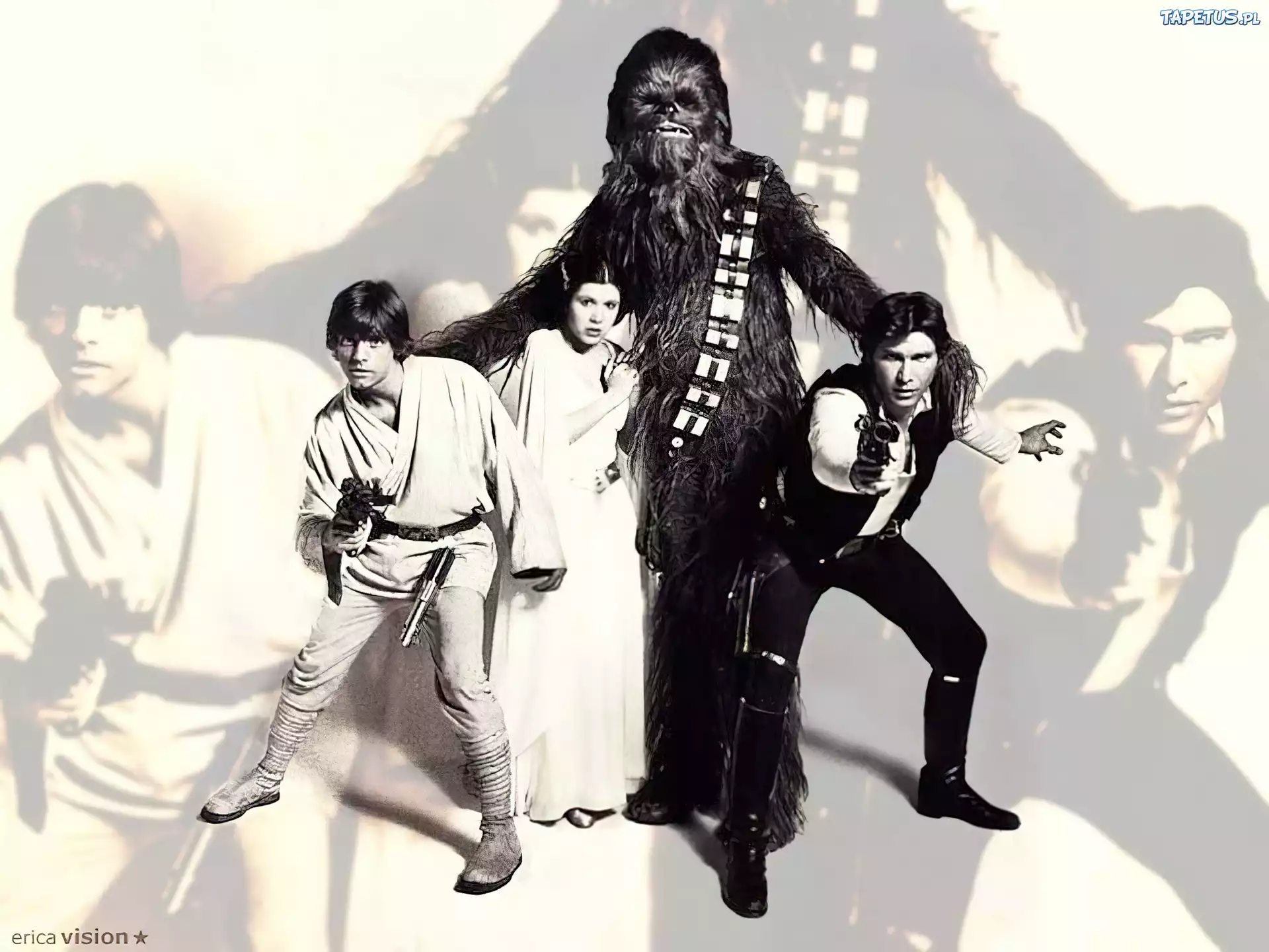 Star Wars, postacie, małpa, Mark Hamill