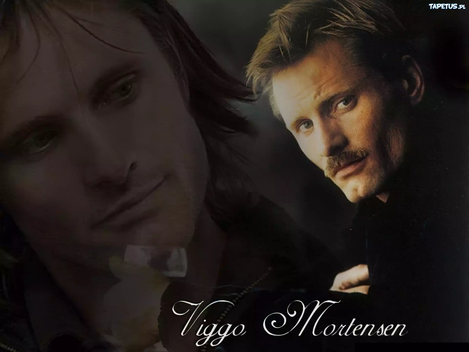 Viggo Mortensen,wąsik