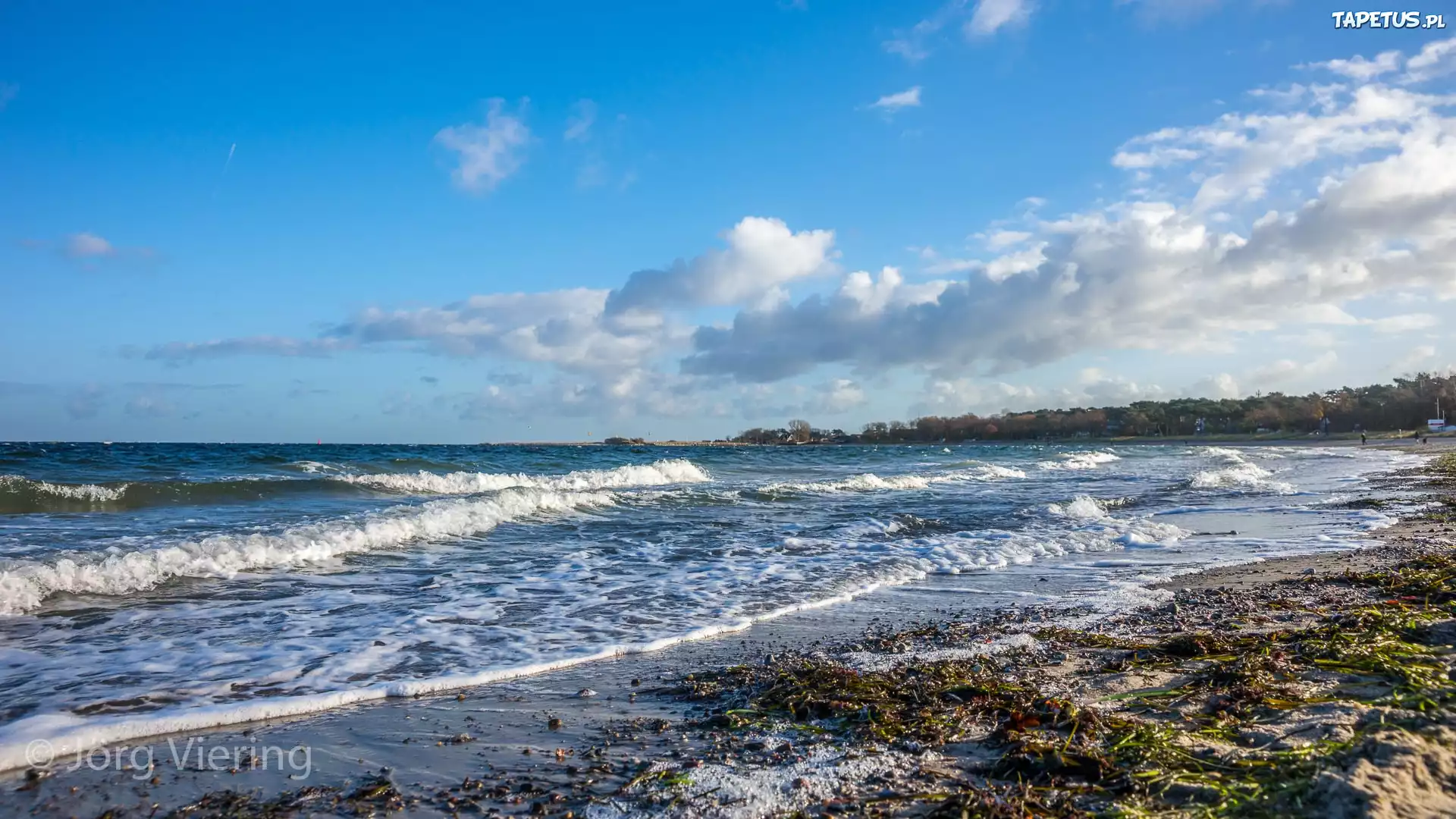 Uzdrowisko, Timmendorfer, Strand, Niemcy, Morze, Plaża, Autor, Jorg, Viering