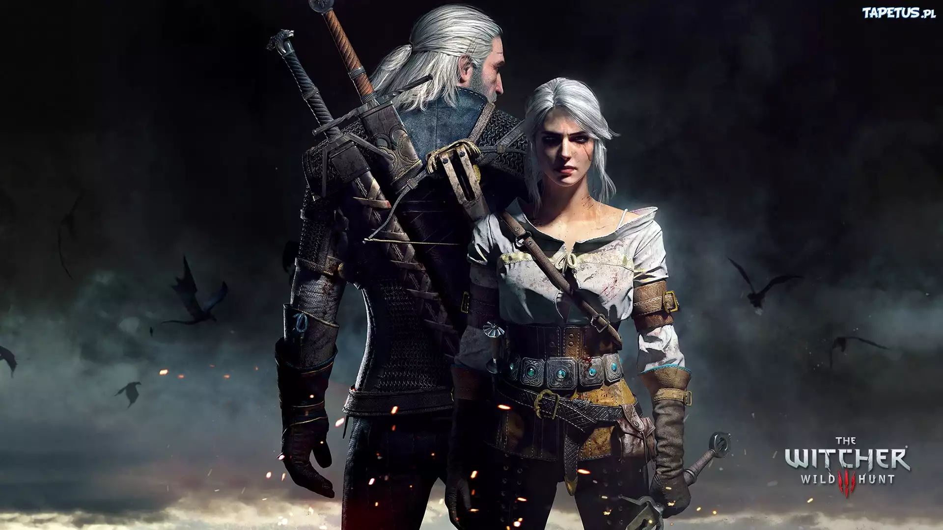 Wiedźmin, Dziki Gon, Geralt, Ciri