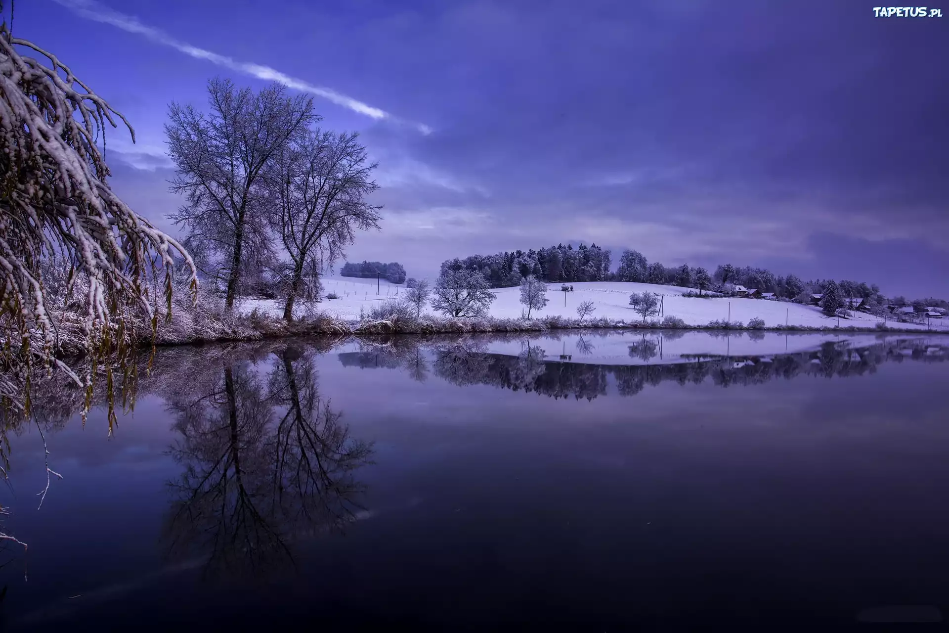 Jezioro, Zima
