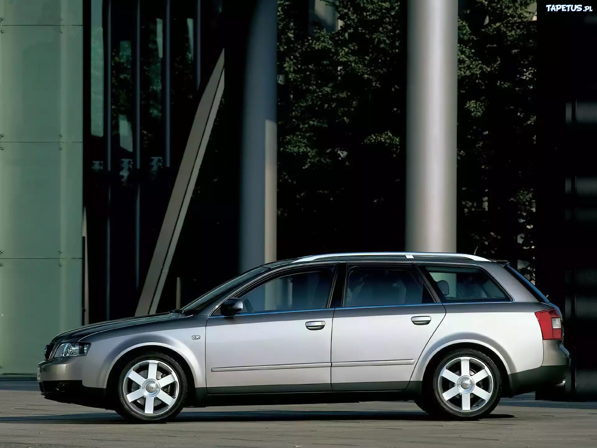 Audi A4, Avant, Lewy Profil