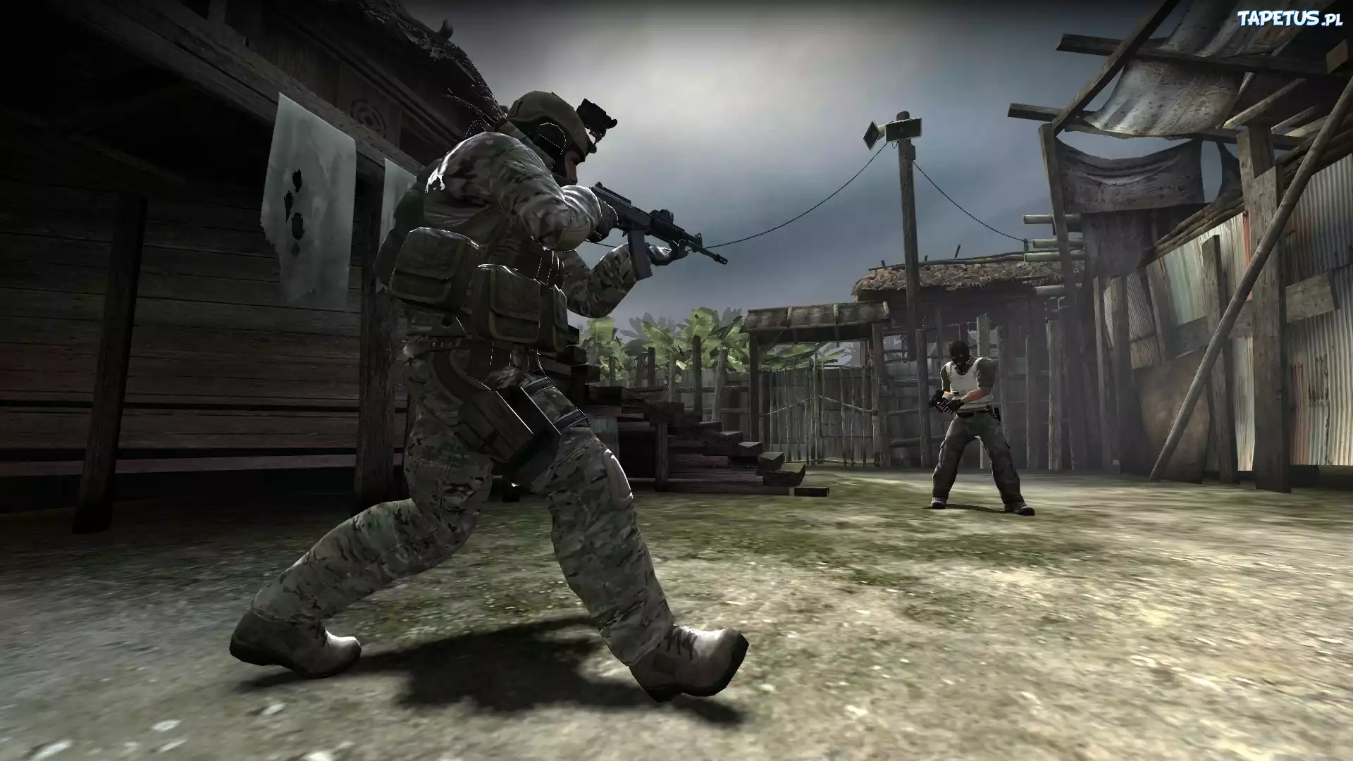 Counter Strike, Postacie, Strzelanina