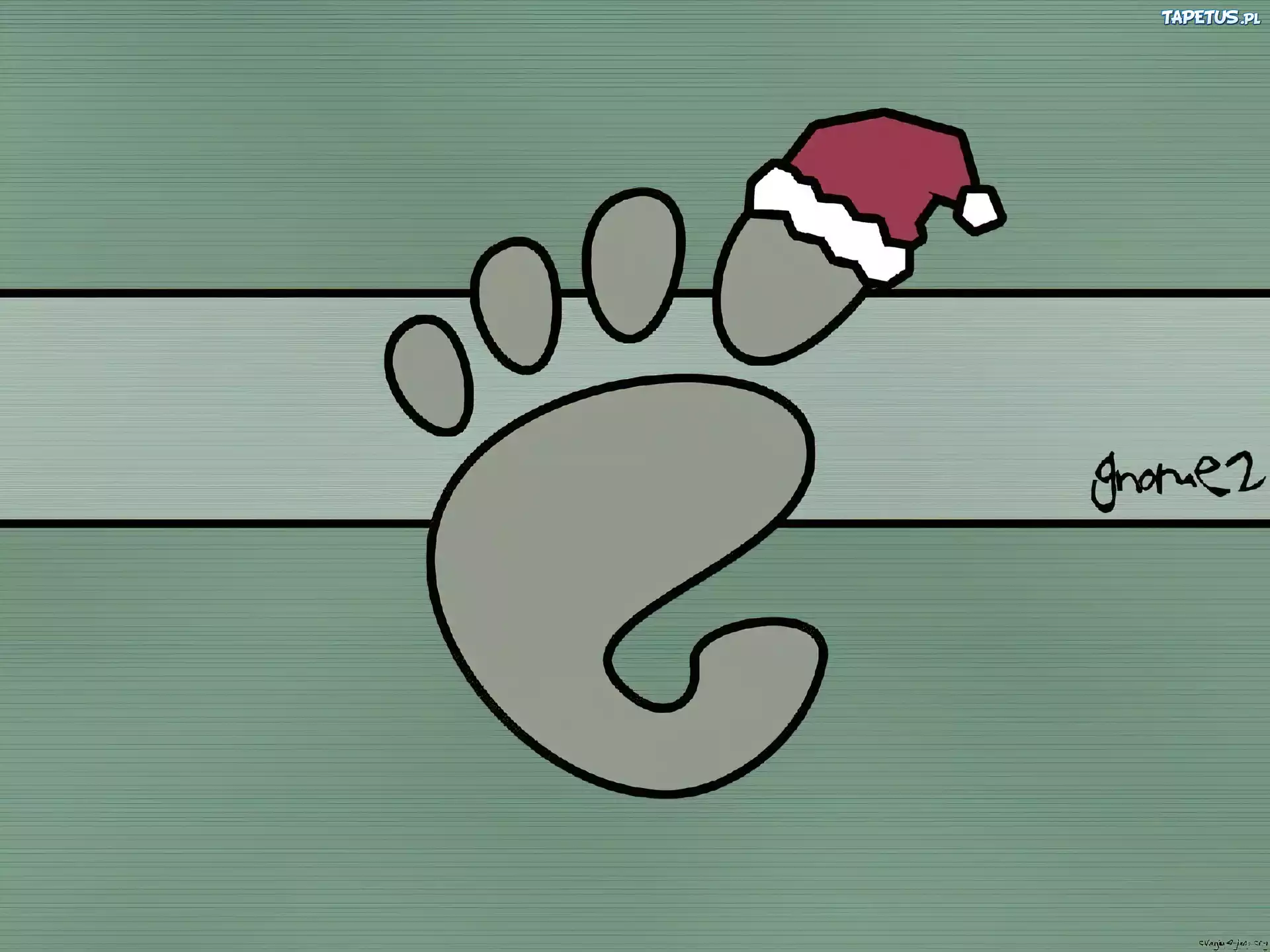 czapka, mikołaj, Gnome, stopa, grafika