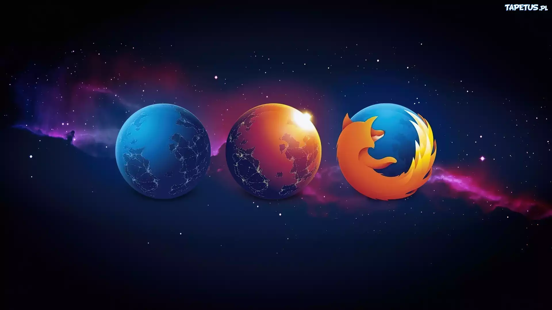 Firefox, Gwiazdy