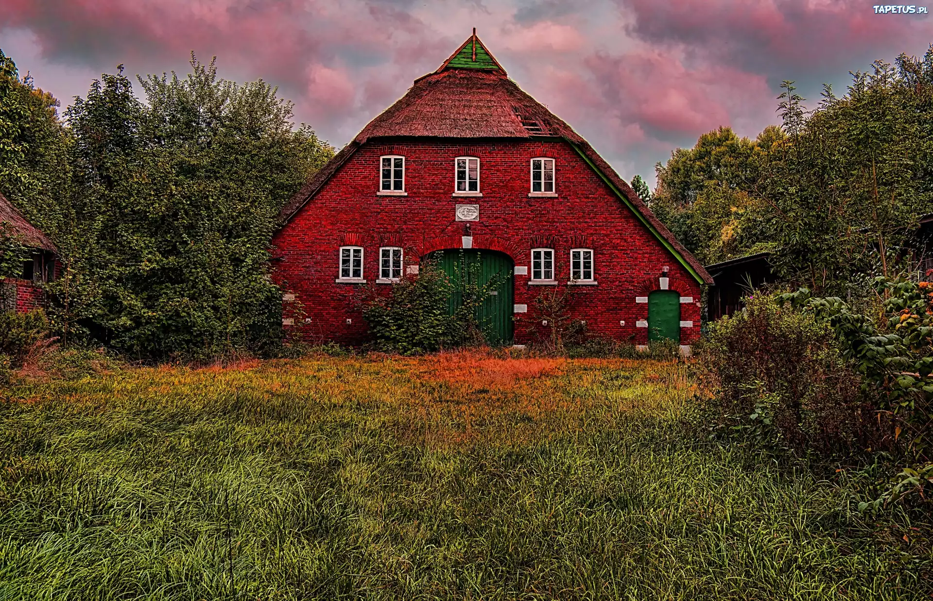 Dom, Czerwona, Cegła