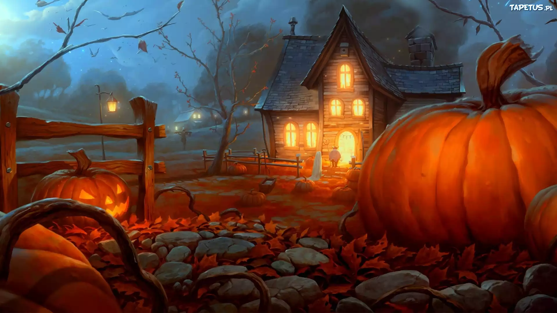 Dom, Noc, Dynie, Halloween