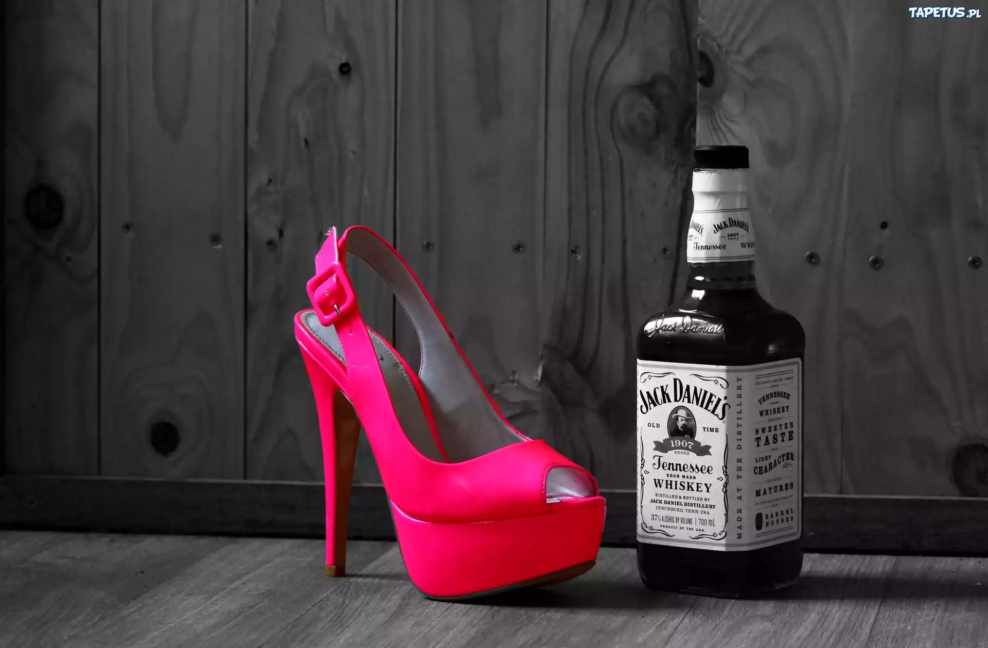 Butelka, Whisky, Jack Daniels, Szpilka