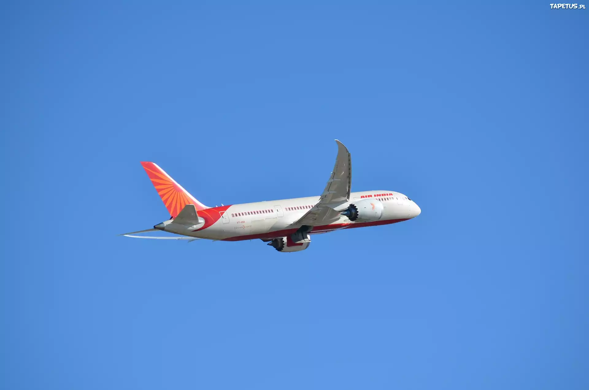 Samolot, Boeing 787-8, Dreamliner, Air India