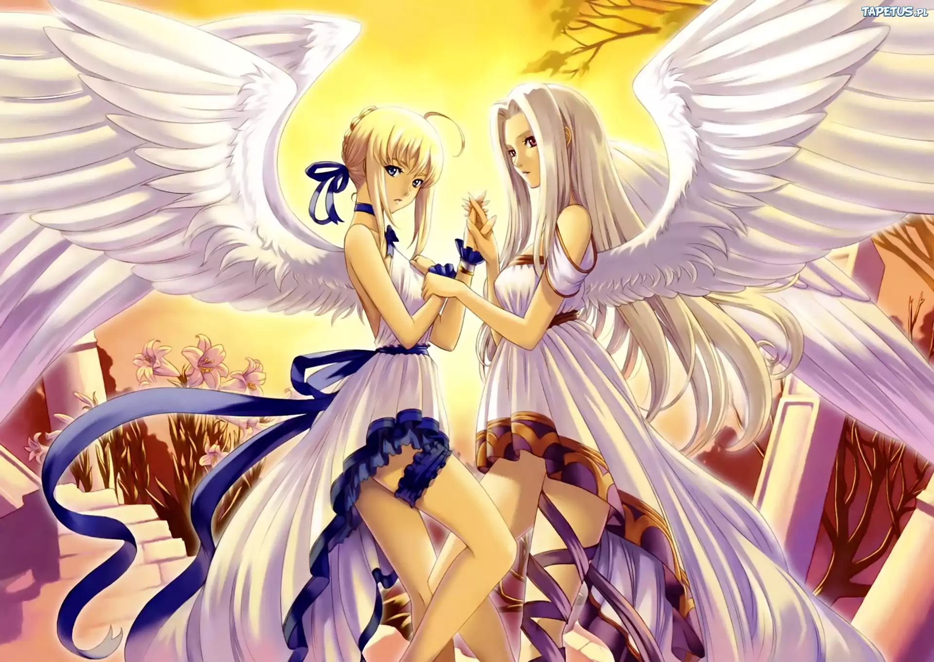 Kobiety, Anioły, Manga, Anime, Fantasy